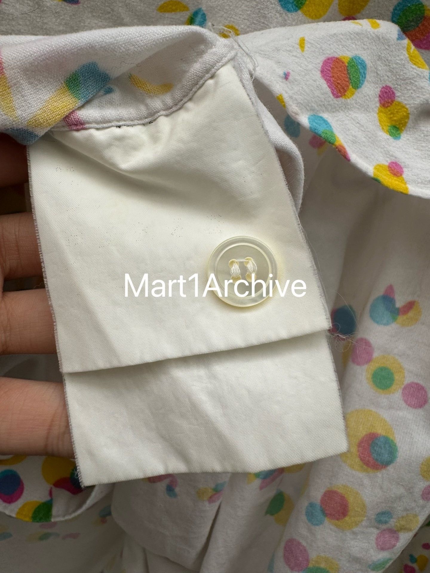 Comme des Garcons Comme des Garçons Homme Multi Dot Shirt Size L Size US L / EU 52-54 / 3 - 7 Thumbnail