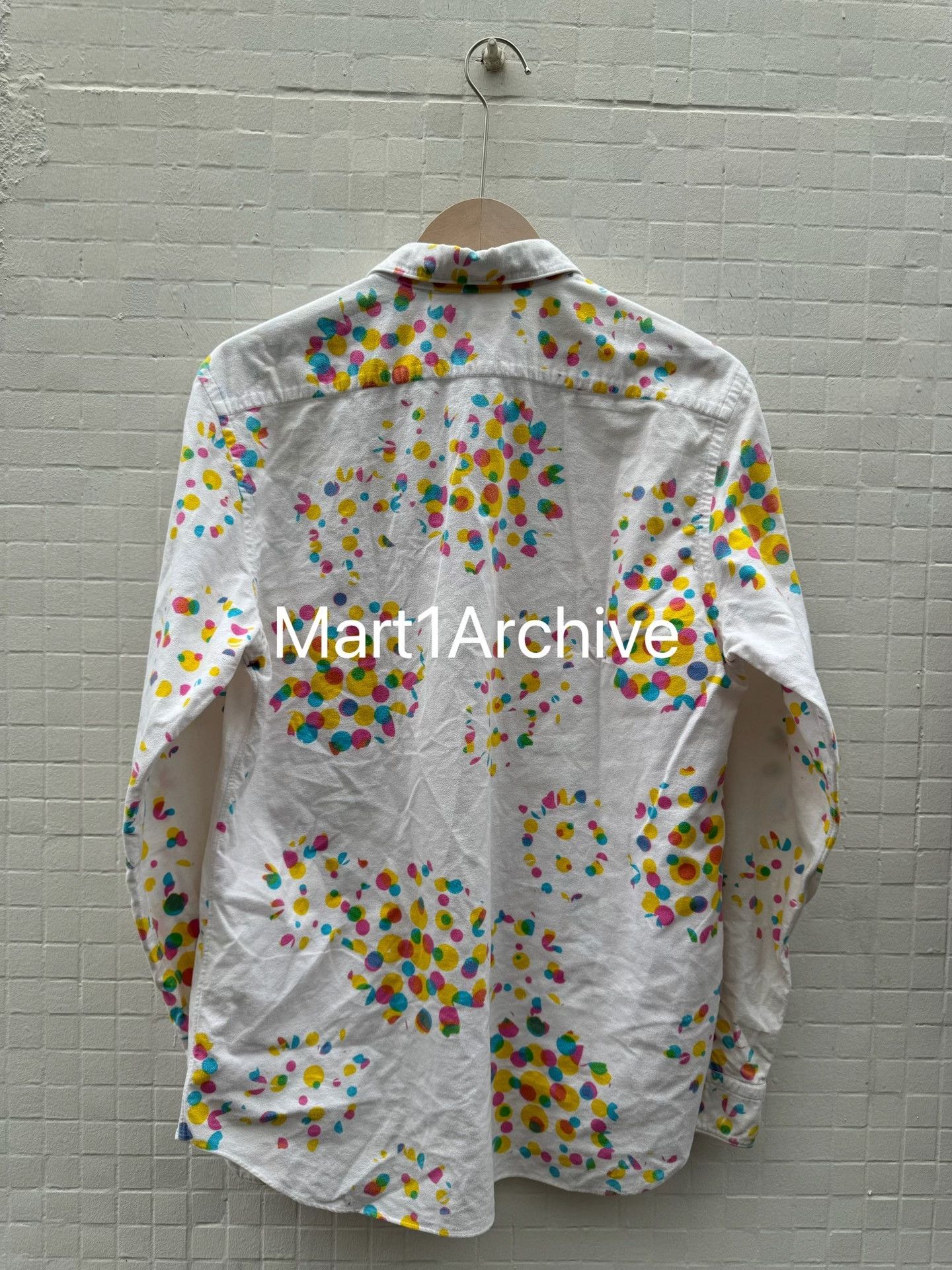 Comme des Garcons Comme des Garçons Homme Multi Dot Shirt Size L Size US L / EU 52-54 / 3 - 3 Thumbnail