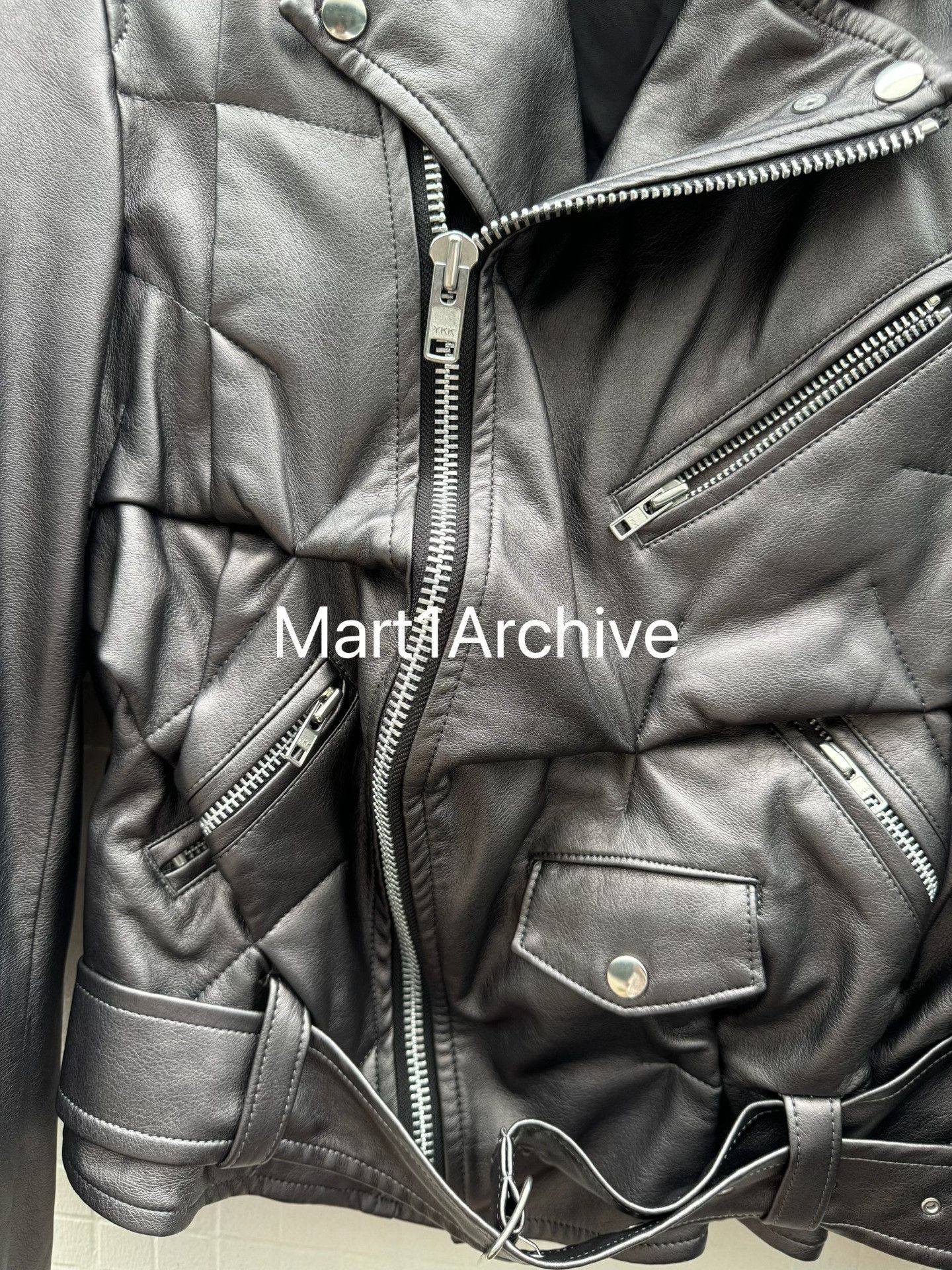 Comme des Garcons Comme Des Garçons Homme Plus Paneled Faux Leather Jacket US Size US L / EU 52-54 / 3 - 4 Thumbnail