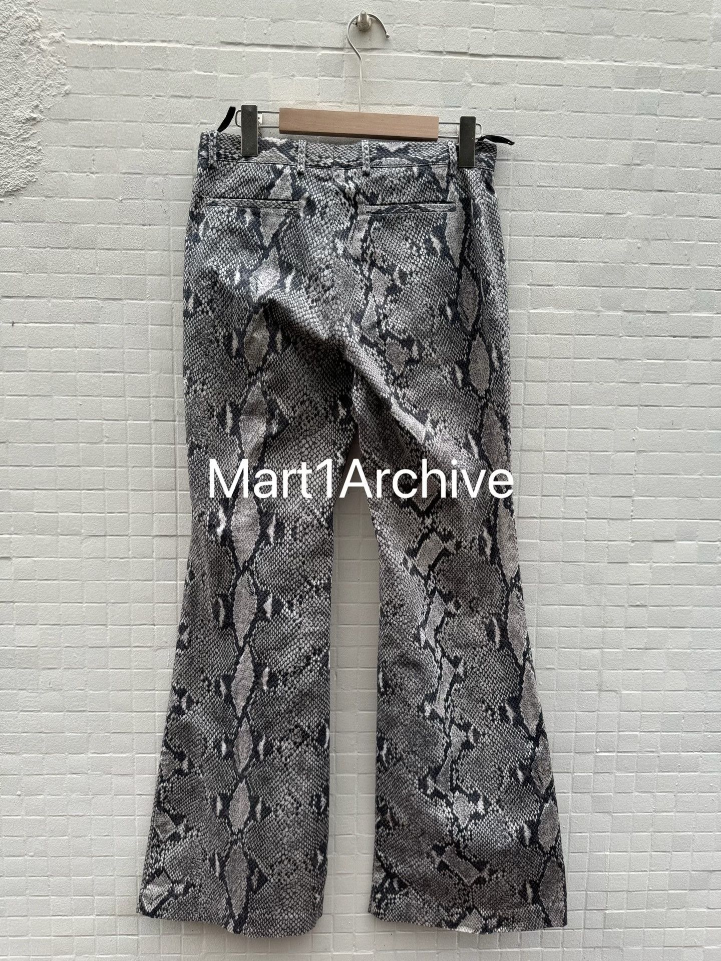 Gucci Gucci Snake Print Pants Size 26 Size US 26 / EU 42 - 3 Thumbnail