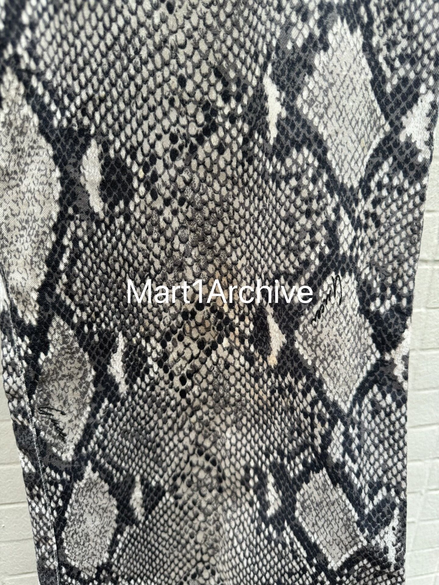 Gucci Gucci Snake Print Pants Size 26 Size US 26 / EU 42 - 5 Thumbnail