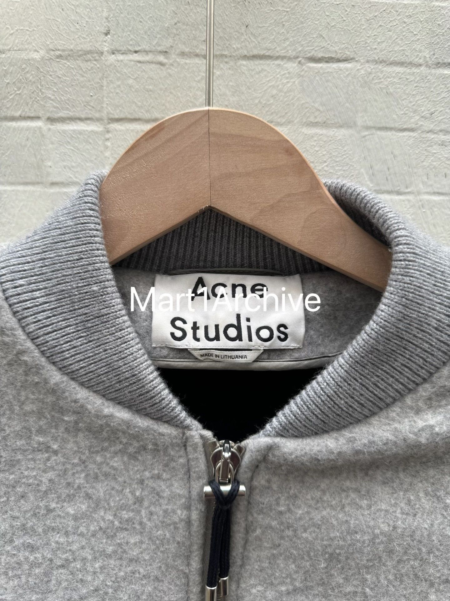 Acne Studios Acne Studios Wool Bomber Jacket Size 36 Size XS / US 0-2 / IT 36-38 - 5 Thumbnail