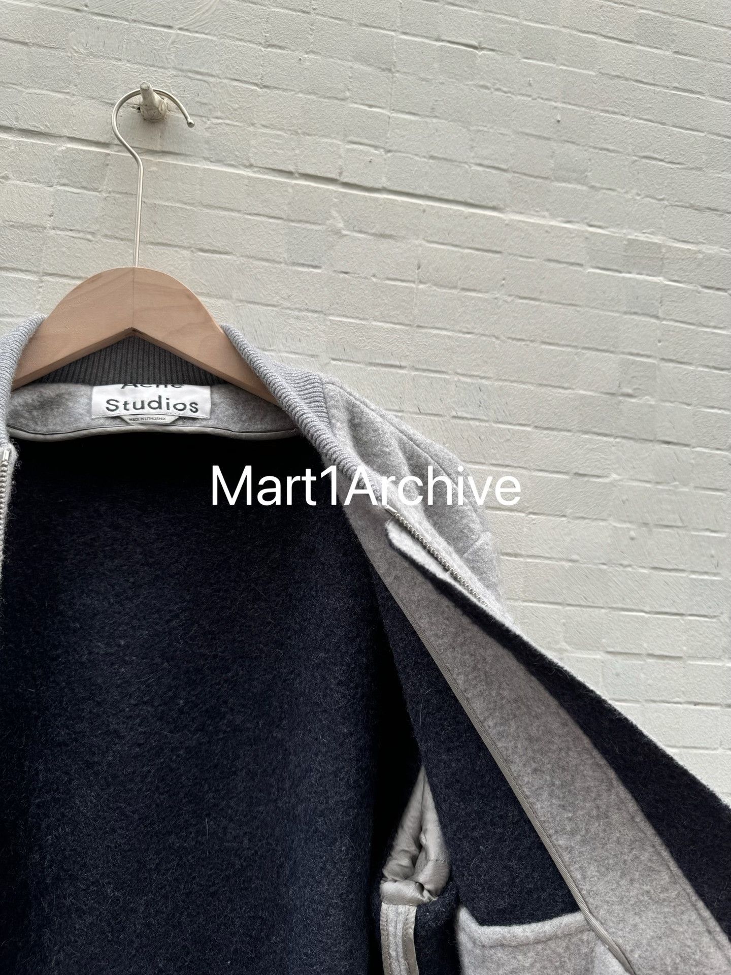 Acne Studios Acne Studios Wool Bomber Jacket Size 36 Size XS / US 0-2 / IT 36-38 - 6 Thumbnail