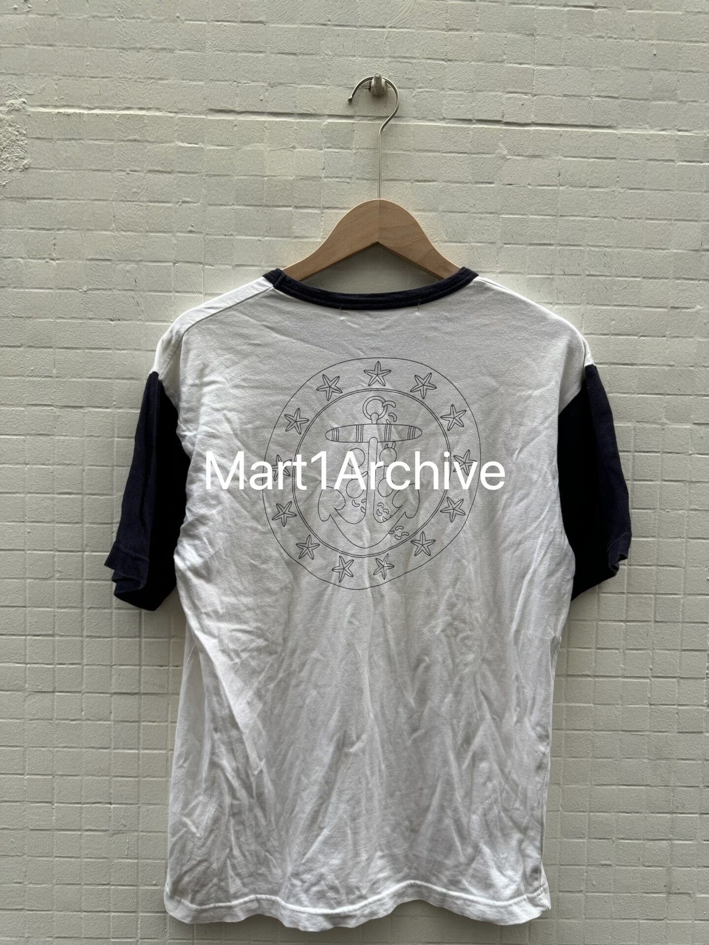 Comme des Garcons Junya Watanabe MAN Anchor Graphic T-Shirt Size S Size US S / EU 44-46 / 1 - 2 Thumbnail