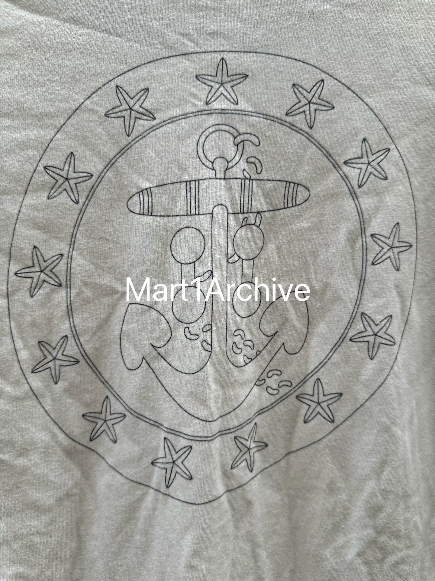 Comme des Garcons Junya Watanabe MAN Anchor Graphic T-Shirt Size S Size US S / EU 44-46 / 1 - 4 Thumbnail