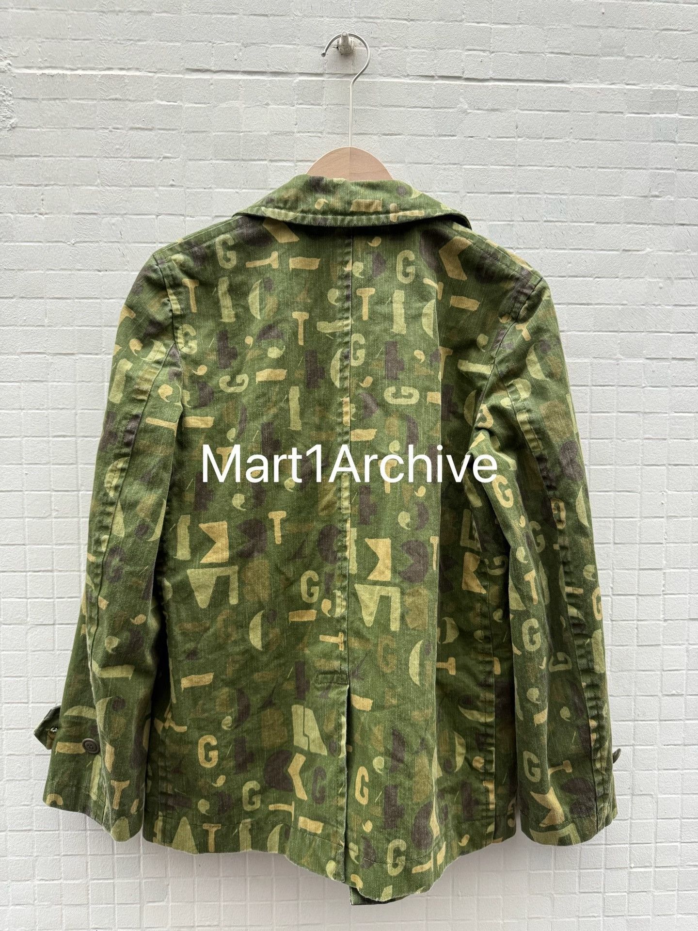 Comme des Garcons Black Comme des Garçons Camo Logo Print Jacket Size M Size US M / EU 48-50 / 2 - 3 Thumbnail