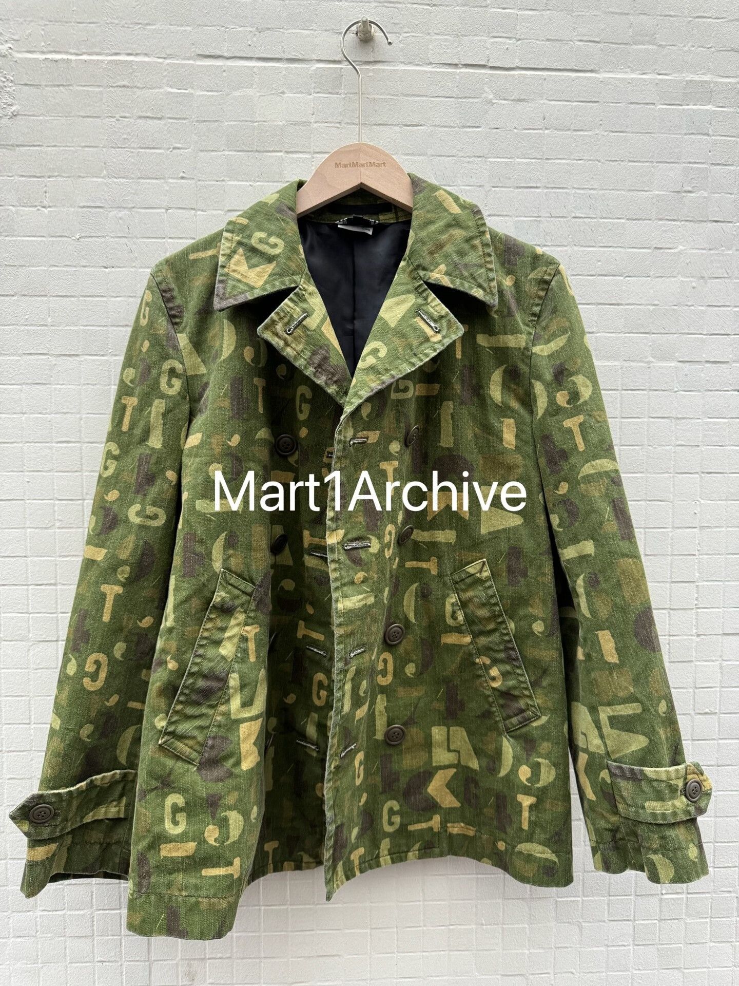 Comme des Garcons Black Comme des Garçons Camo Logo Print Jacket Size M Size US M / EU 48-50 / 2 - 2 Thumbnail