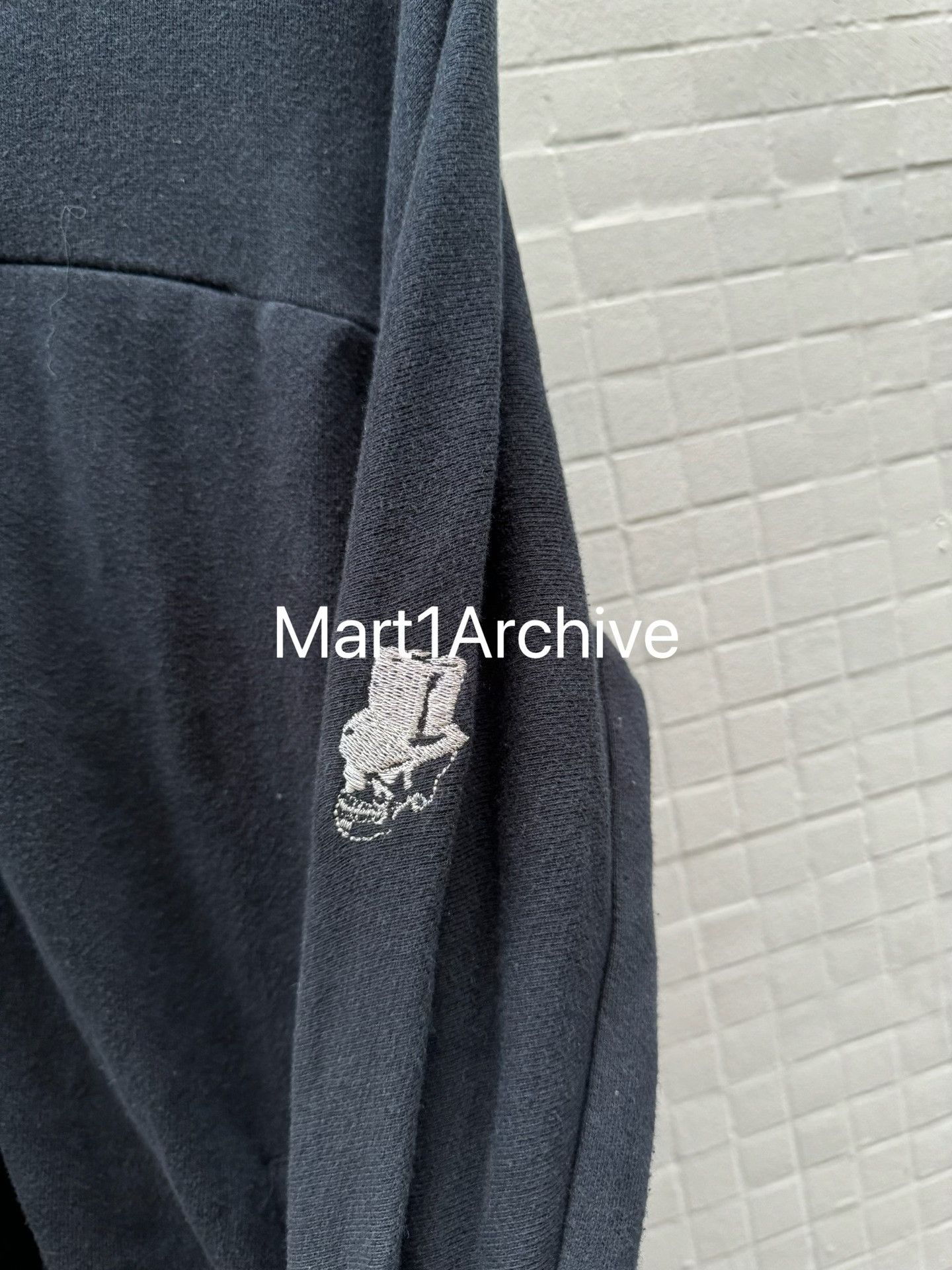 PPFM PPFM Skull Face Zip-Up Hoodie Size L Size US L / EU 52-54 / 3 - 5 Thumbnail