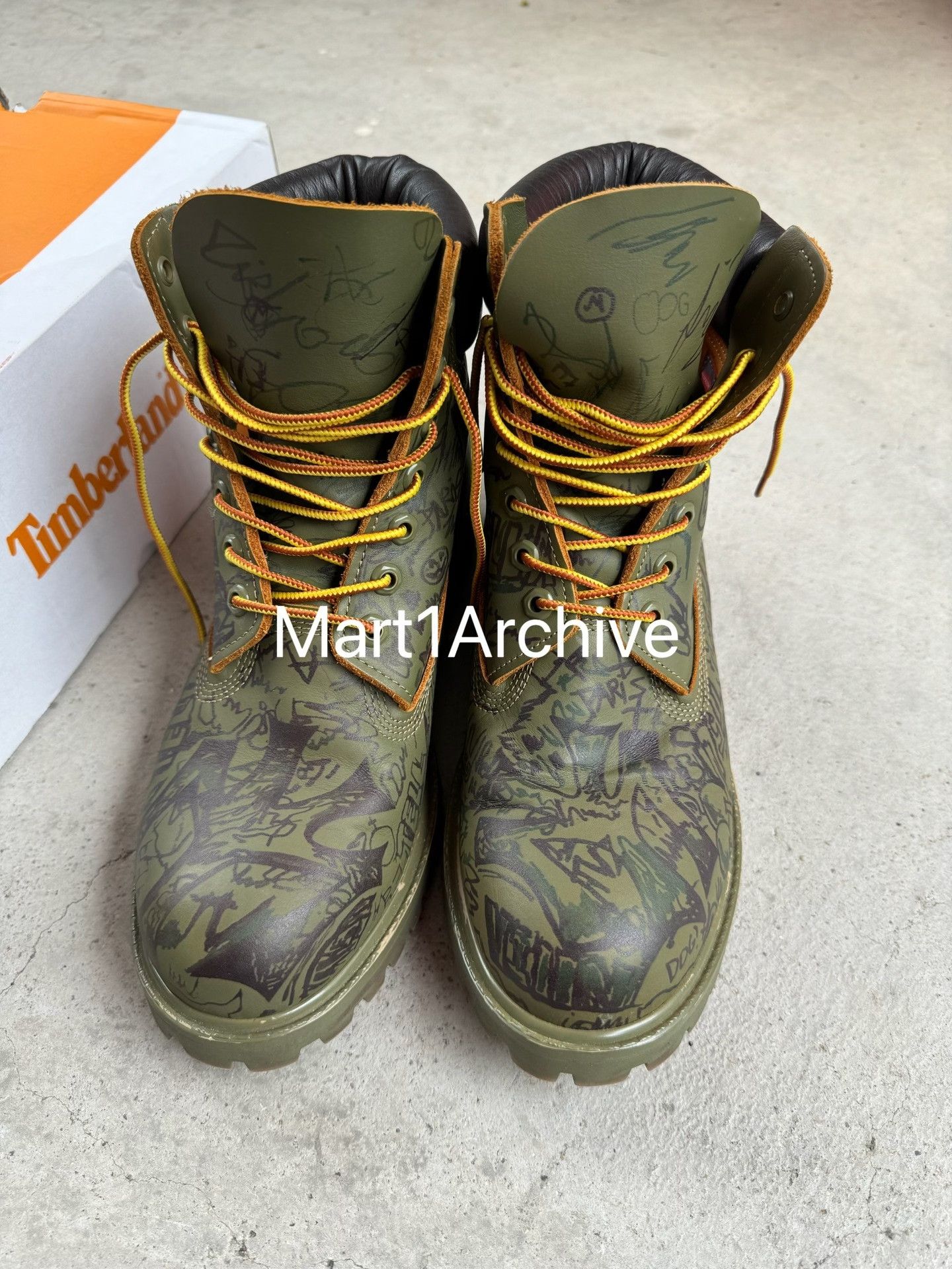 Timberland Timberland x Mowalola Graffiti 6-Inch Boots Size 9 Size US 9 / EU 42 - 5 Thumbnail