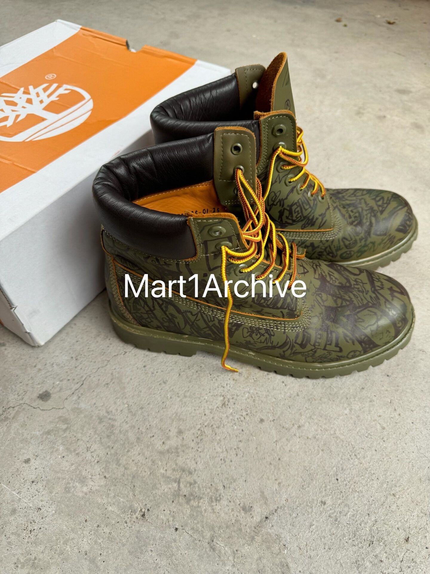 Timberland Timberland x Mowalola Graffiti 6-Inch Boots Size 9 Size US 9 / EU 42 - 2 Thumbnail