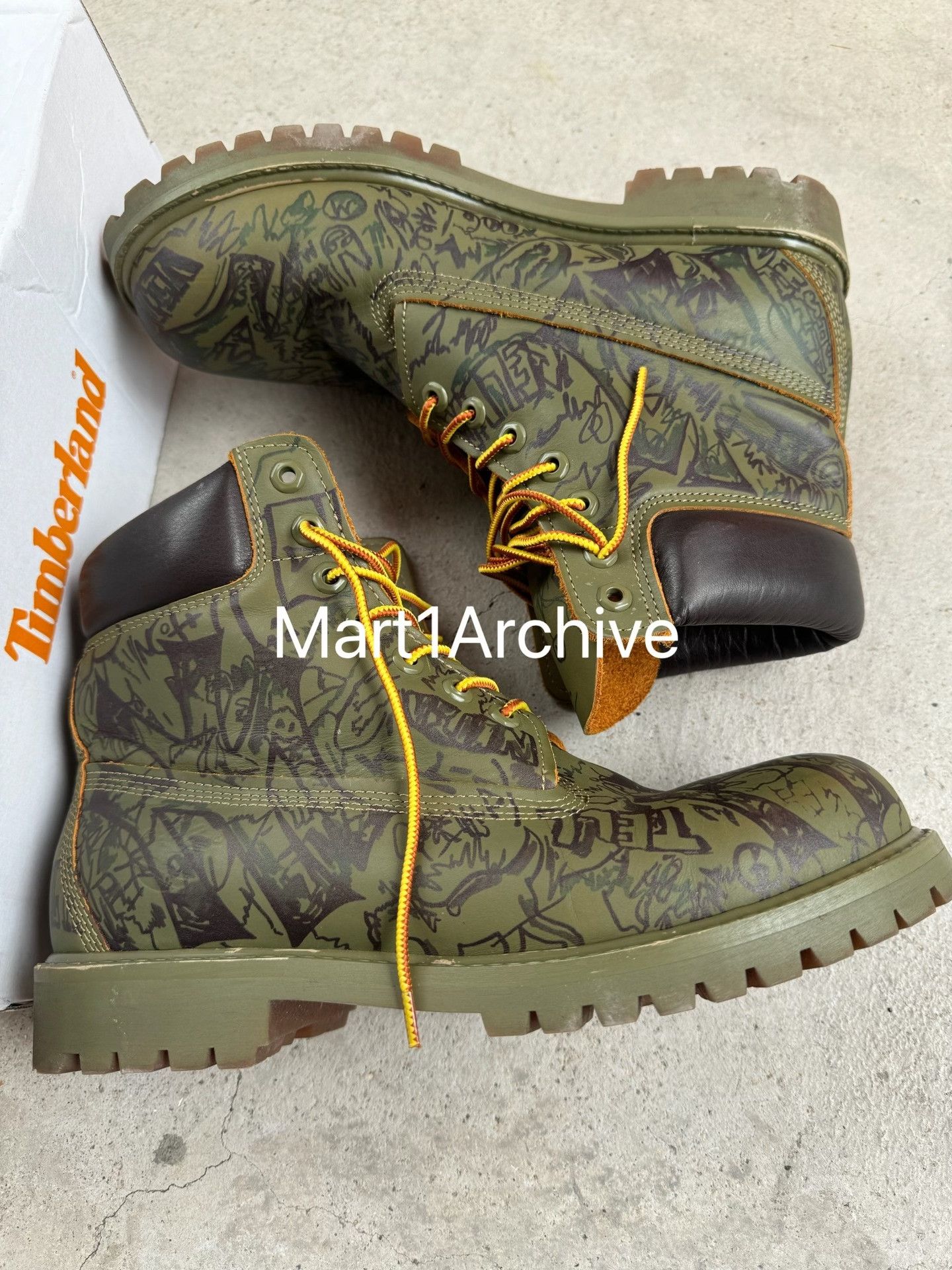 Timberland Timberland x Mowalola Graffiti 6-Inch Boots Size 9 Size US 9 / EU 42 - 4 Thumbnail