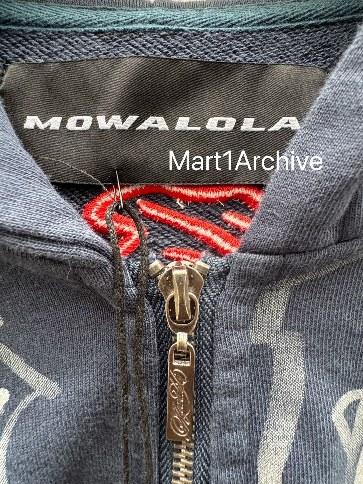 Mowalola Mowalola Dragon Embroidery Zip Up Hoodie Size S Size US S / EU 44-46 / 1 - 6 Thumbnail