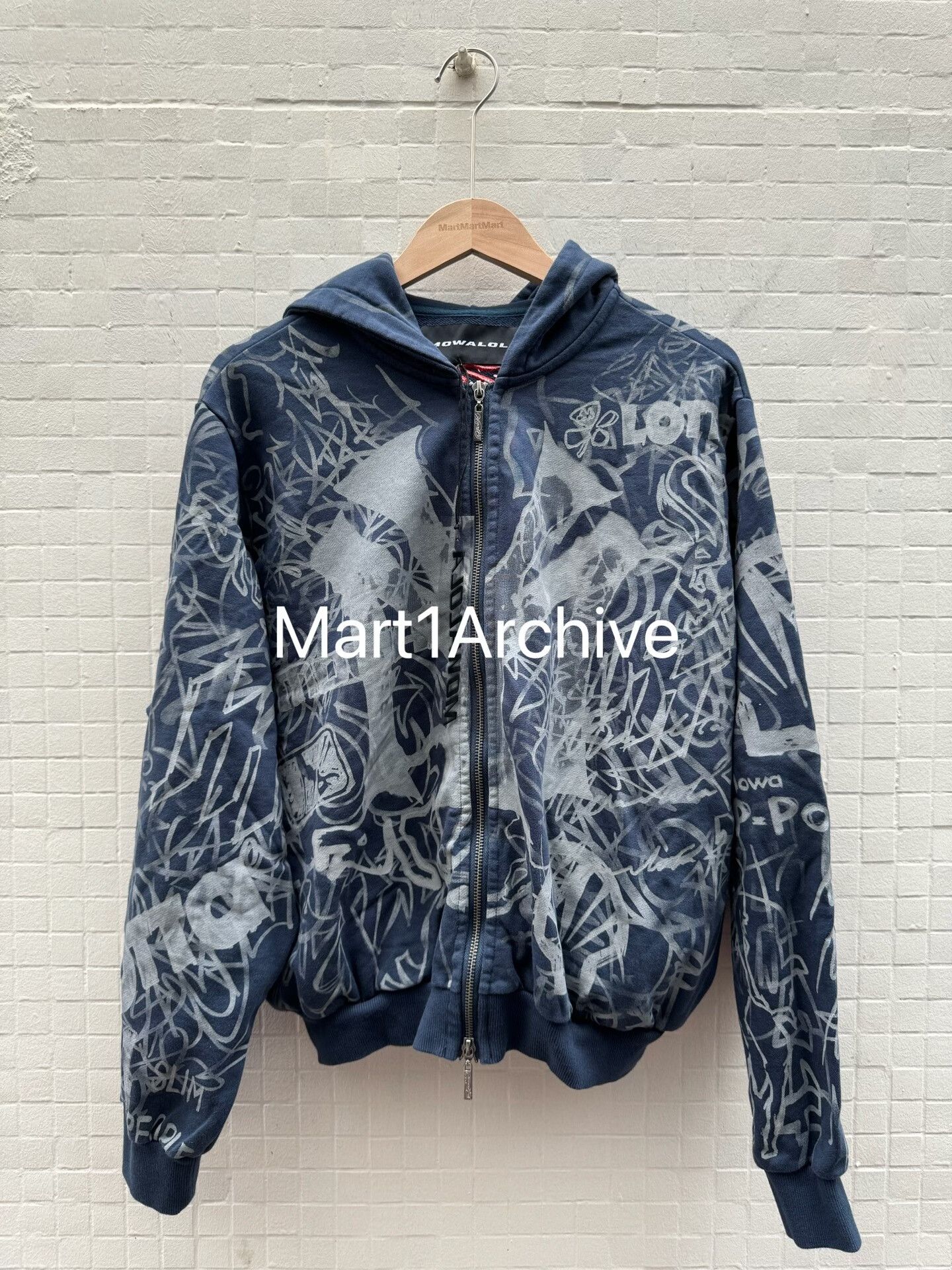 Mowalola Mowalola Dragon Embroidery Zip Up Hoodie Size S Size US S / EU 44-46 / 1 - 2 Thumbnail