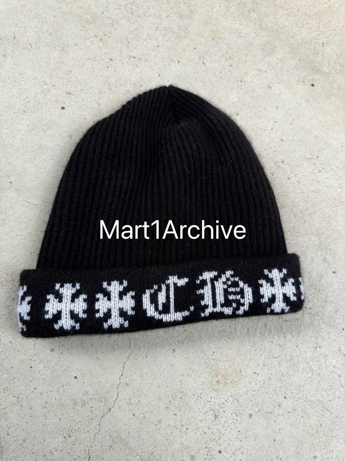 Chrome Hearts Chrome Hearts Cashmere Star Button Beanie One Size Size ONE SIZE - 3 Thumbnail
