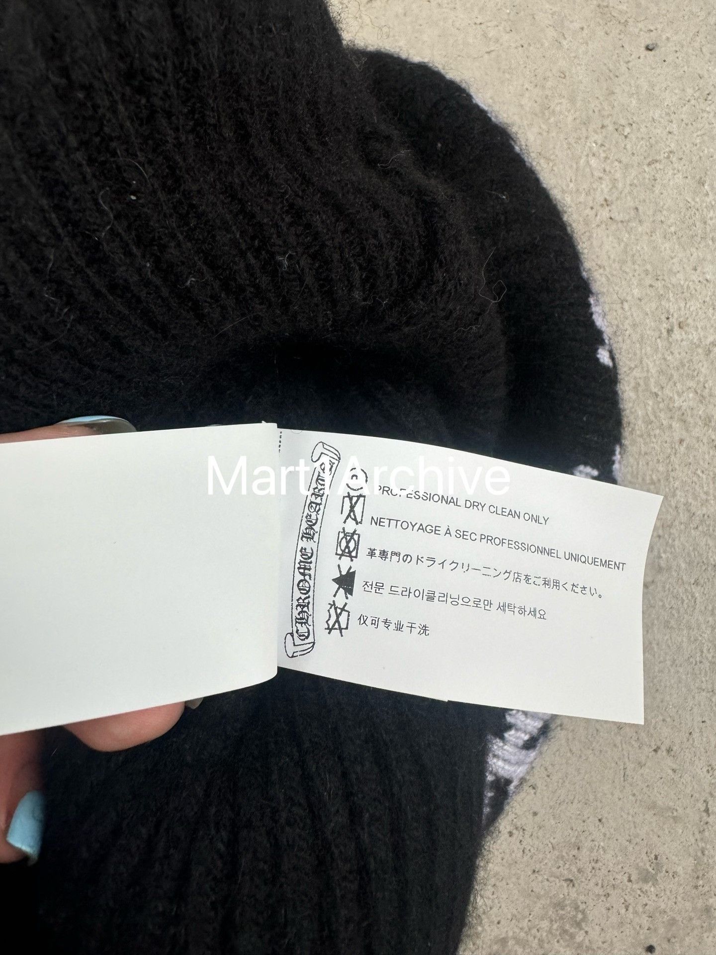 Chrome Hearts Chrome Hearts Cashmere Star Button Beanie One Size Size ONE SIZE - 6 Thumbnail