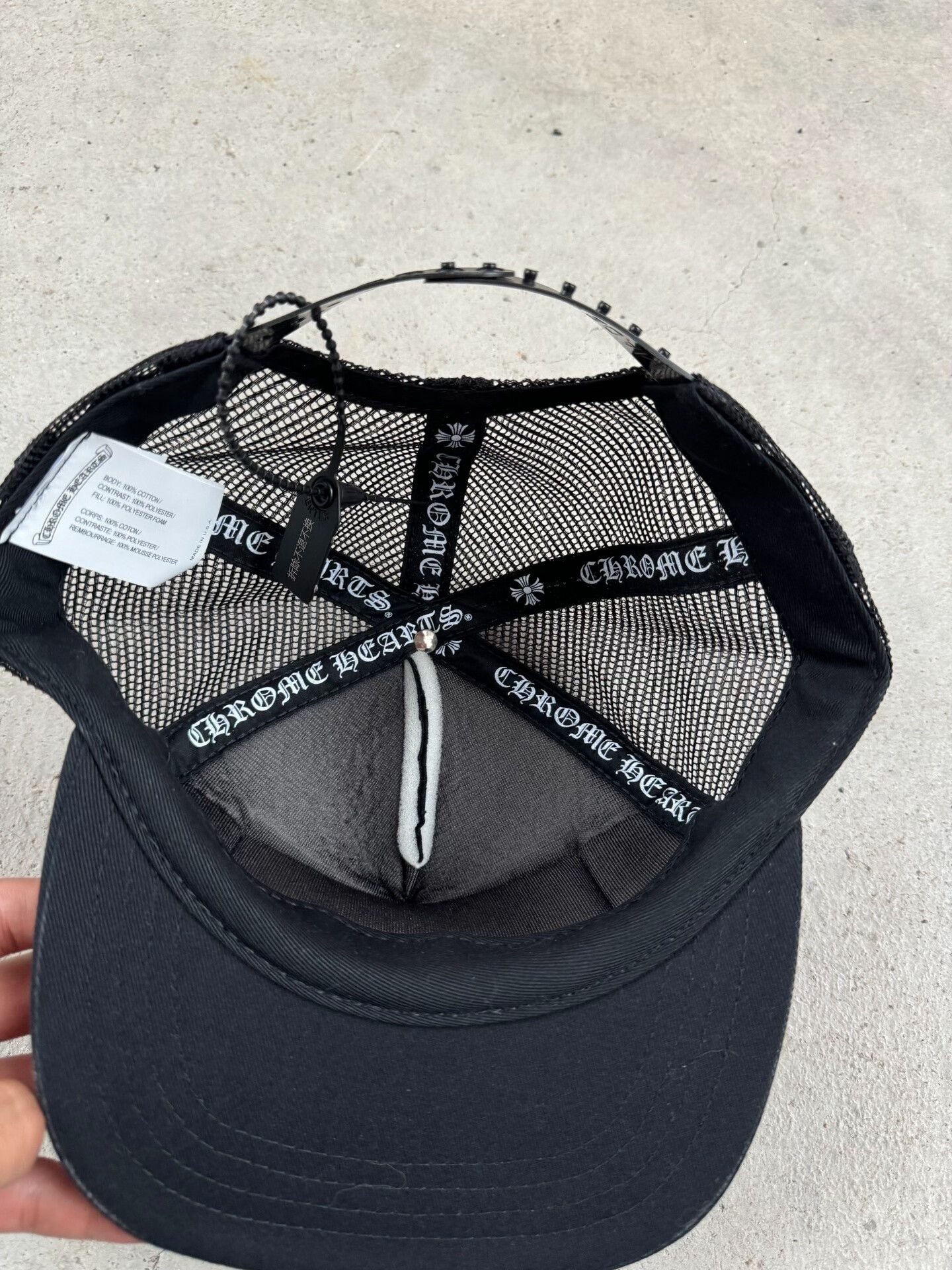 Chrome Hearts Chrome Hearts Las Vegas Trucker Hat One Size Size ONE SIZE - 6 Thumbnail