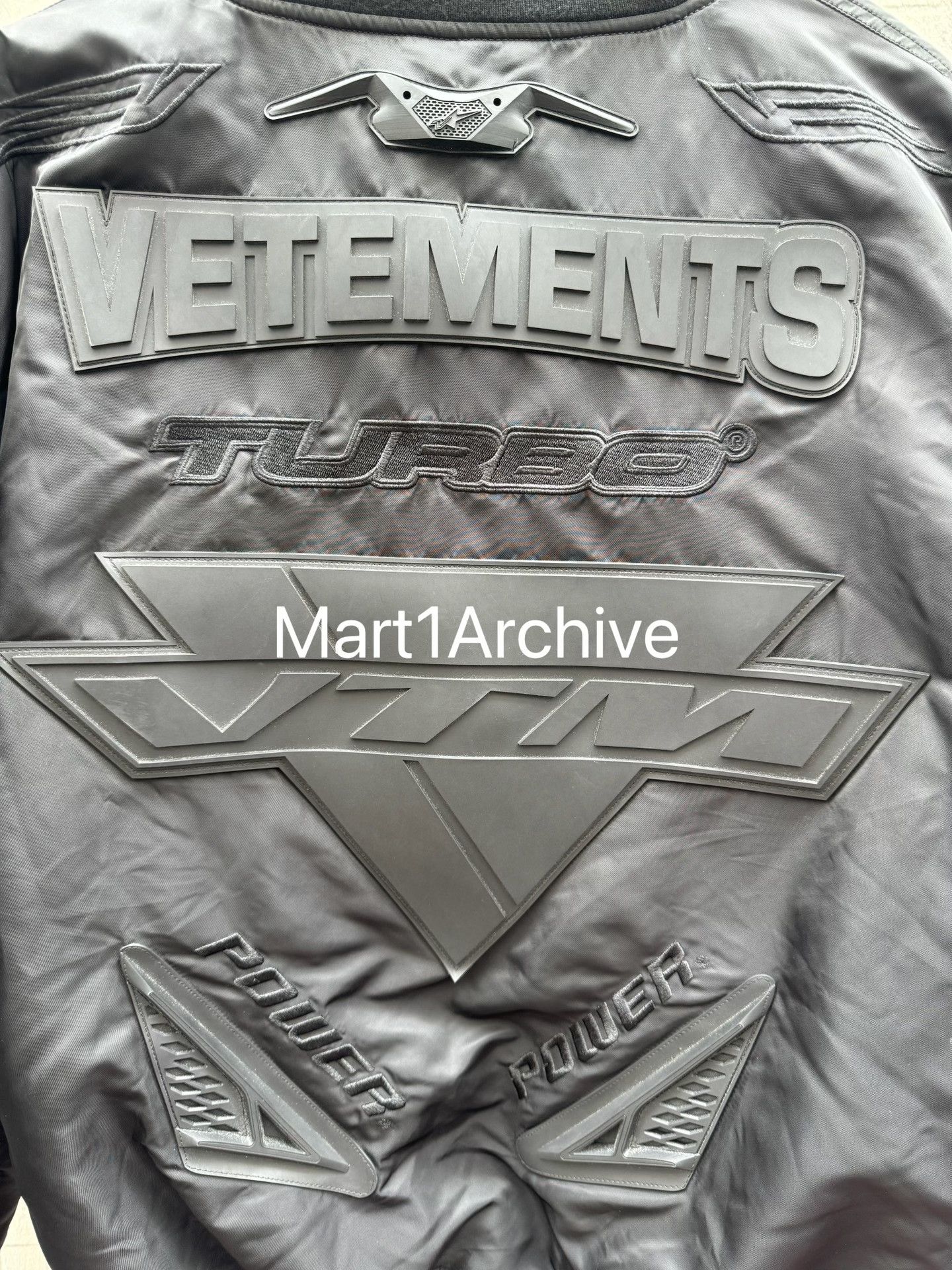 Vetements VETEMENTS Logo Racing Bomber Jacket Size M Size US M / EU 48-50 / 2 - 7 Thumbnail