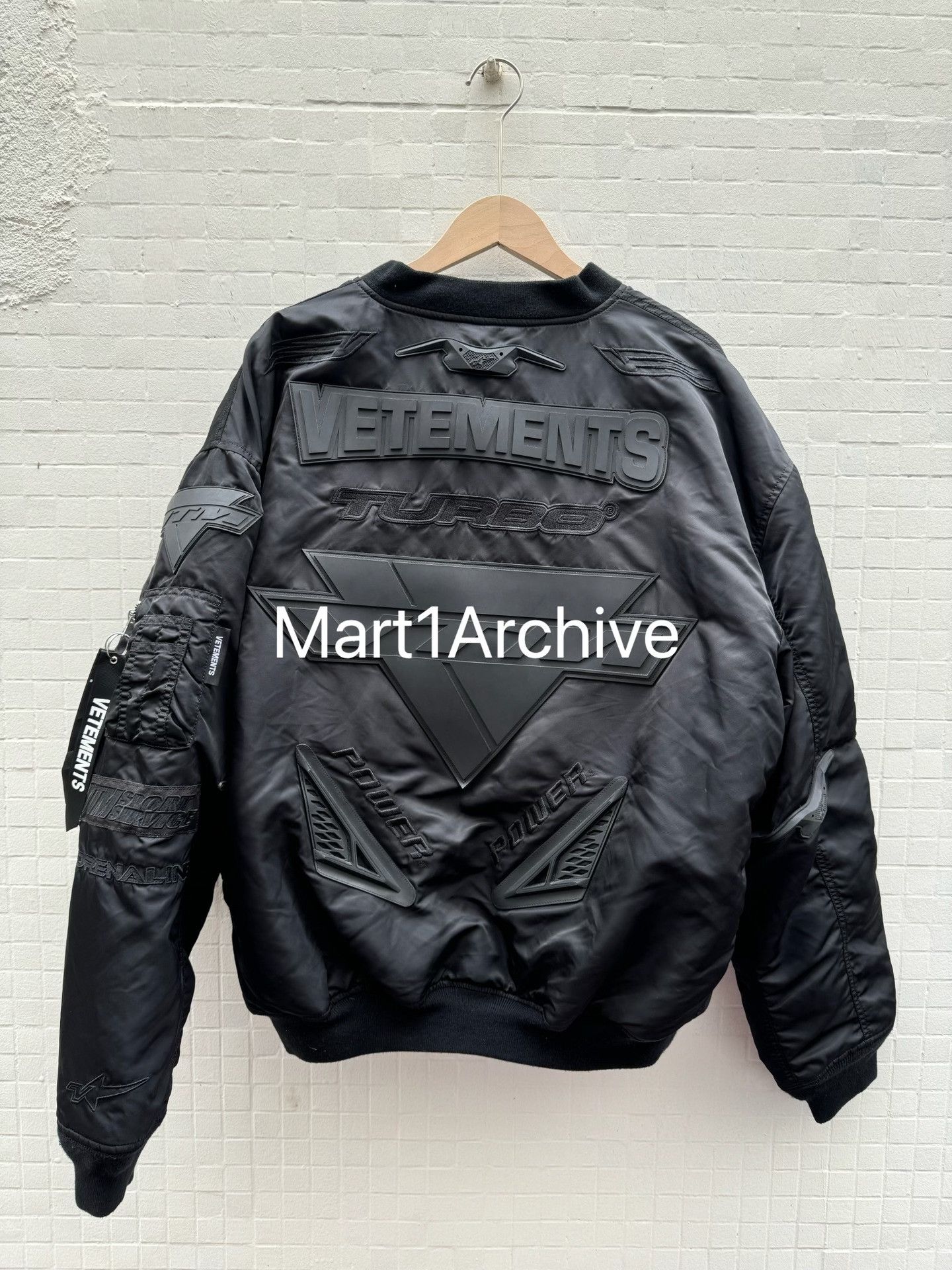 Vetements VETEMENTS Logo Racing Bomber Jacket Size M Size US M / EU 48-50 / 2 - 3 Thumbnail