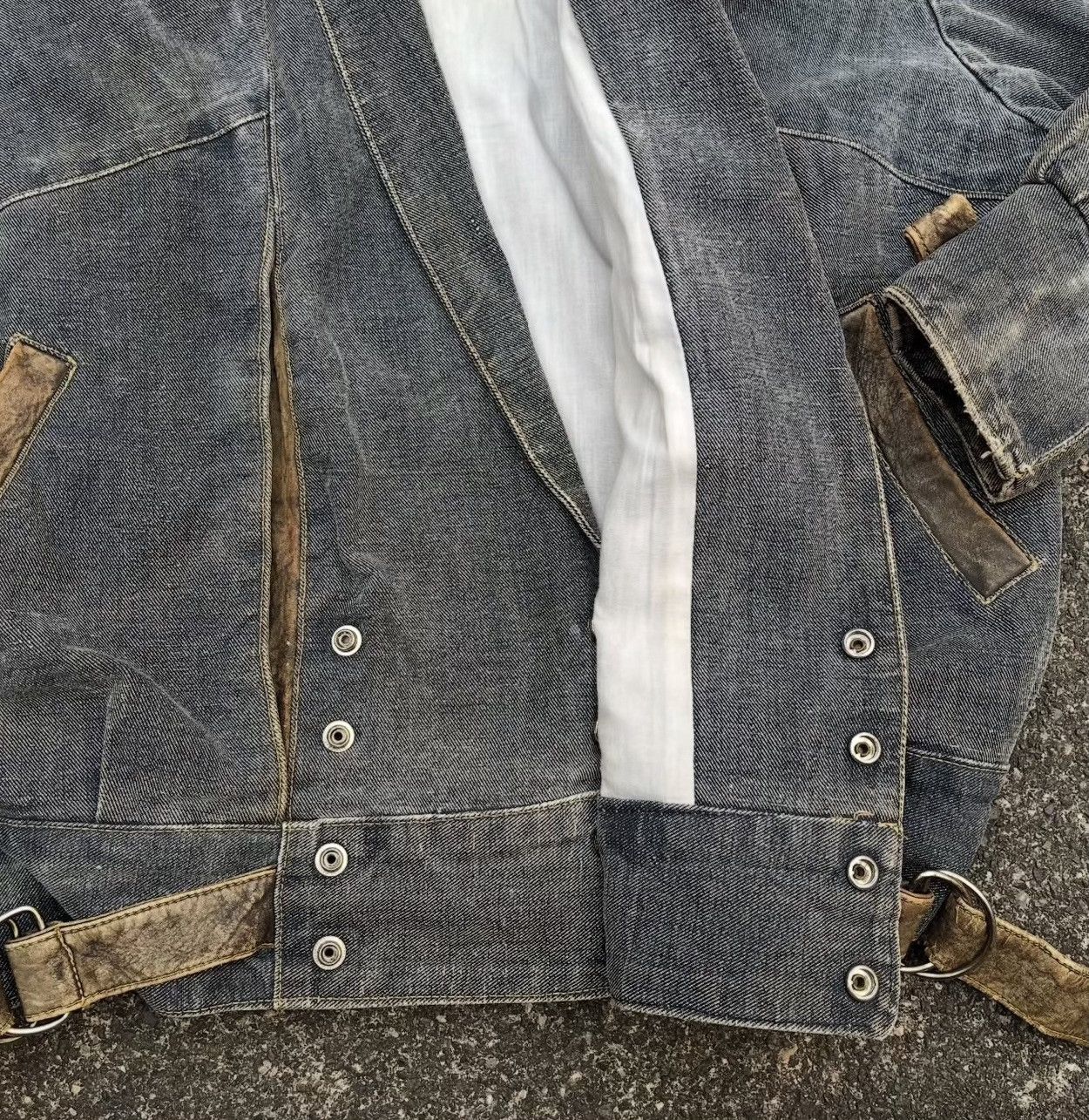 Vintage Vintage 1980s Guess Denim Cropped Jacket Size M / US 6-8 / IT 42-44 - 8 Thumbnail