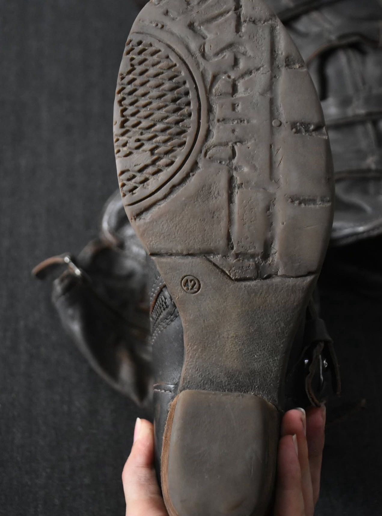 Vintage Vintage A.S.98 2010s High Leather Boots Size US 8 / EU 41 - 6 Thumbnail