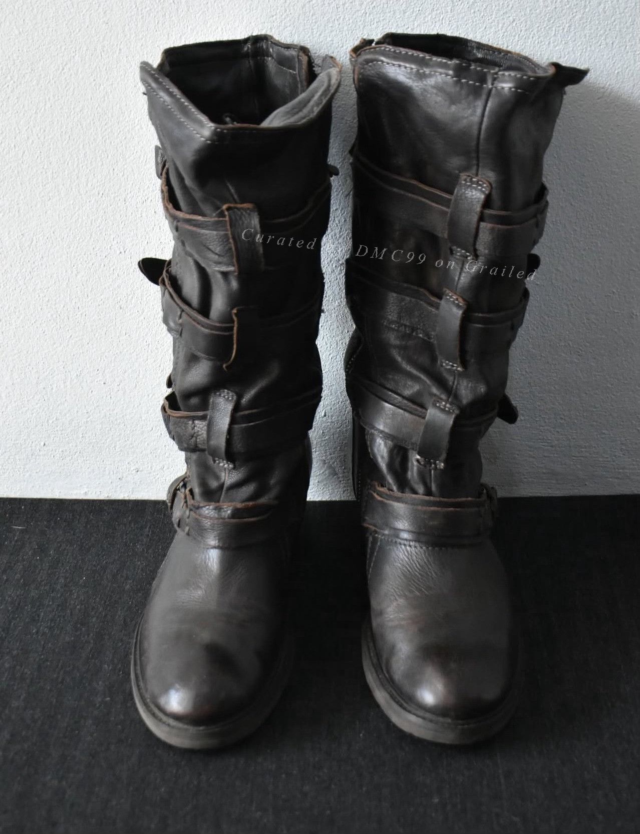 Vintage Vintage A.S.98 2010s High Leather Boots Size US 8 / EU 41 - 7 Thumbnail