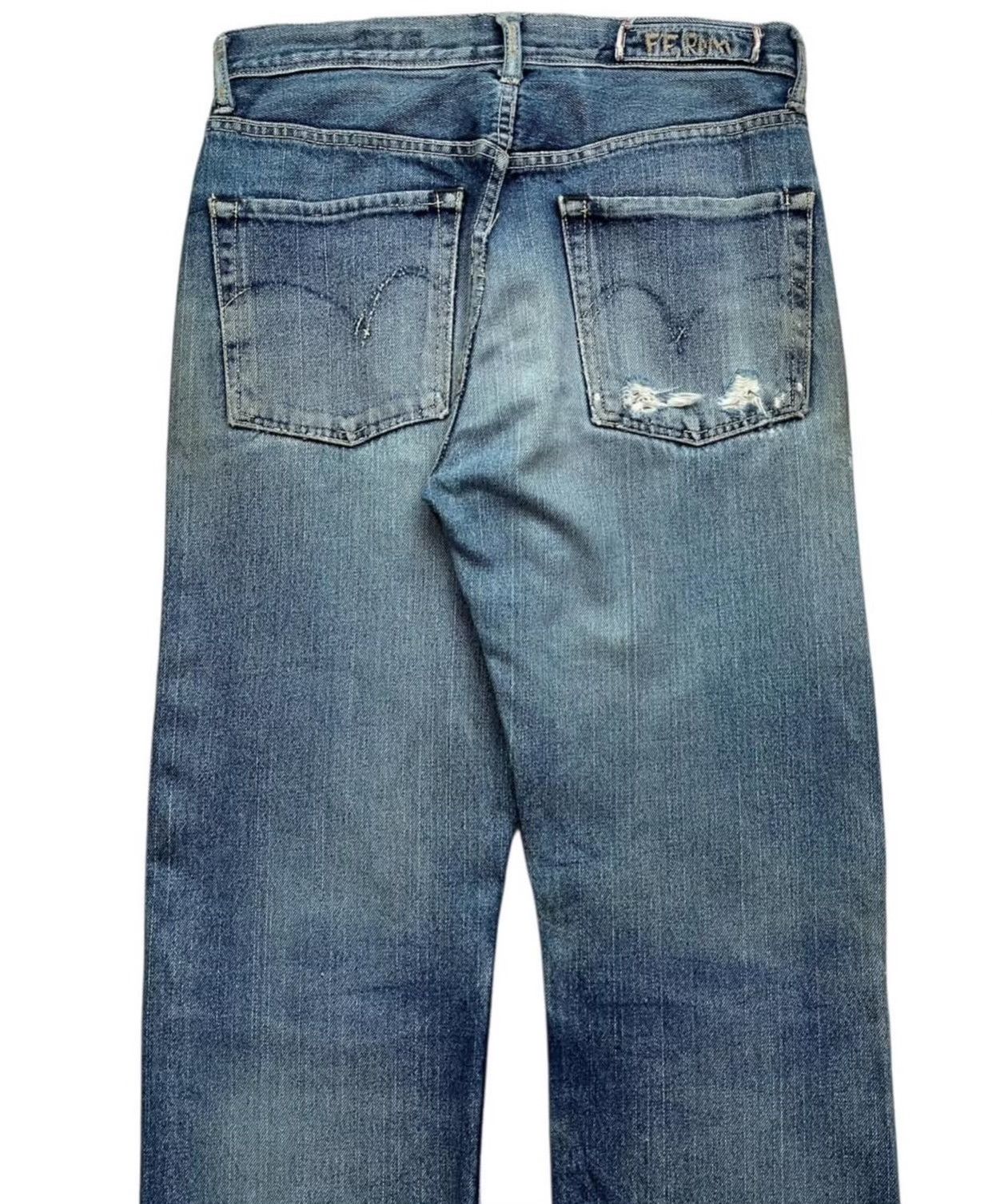 Vintage Vintage 45RPM Japan Indigo Denim Pants Size US 30 / EU 46 - 6 Thumbnail