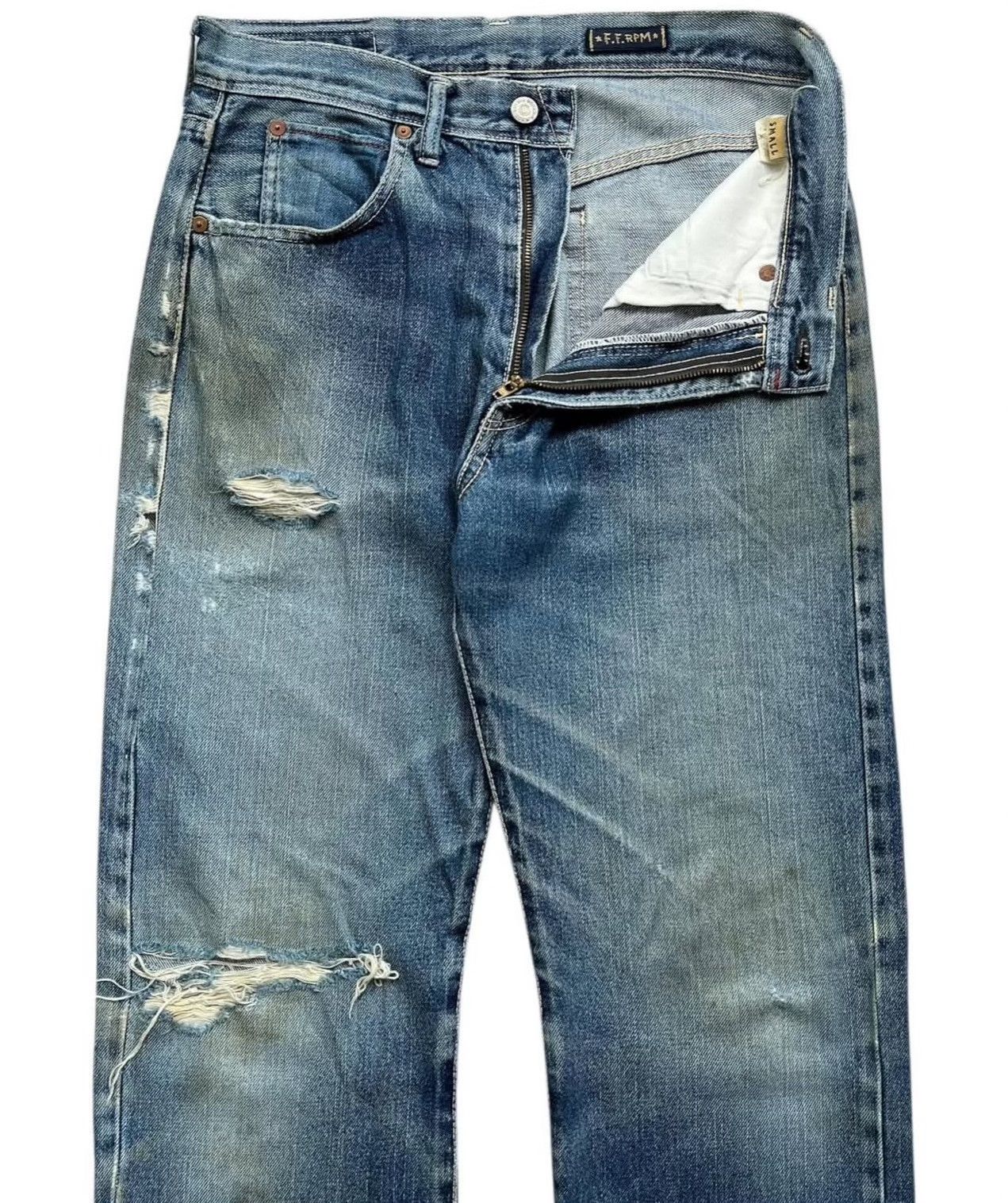 Vintage Vintage 45RPM Japan Indigo Denim Pants Size US 30 / EU 46 - 2 Thumbnail