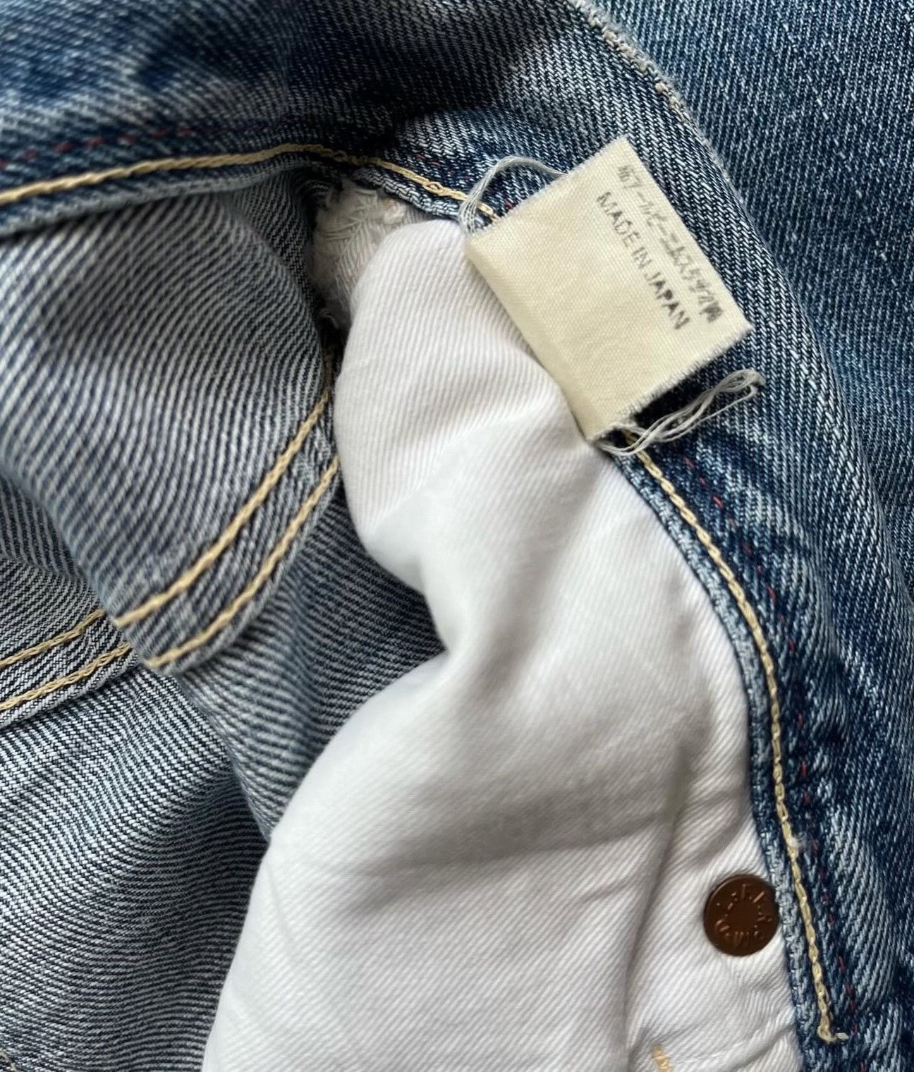 Vintage Vintage 45RPM Japan Indigo Denim Pants Size US 30 / EU 46 - 4 Thumbnail
