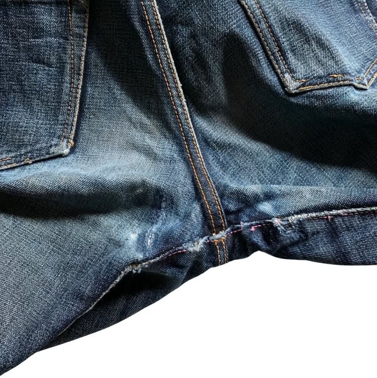 Vintage Momotaro 0201 Vintage Slim Straight Denim Size US 30 / EU 46 - 8 Thumbnail