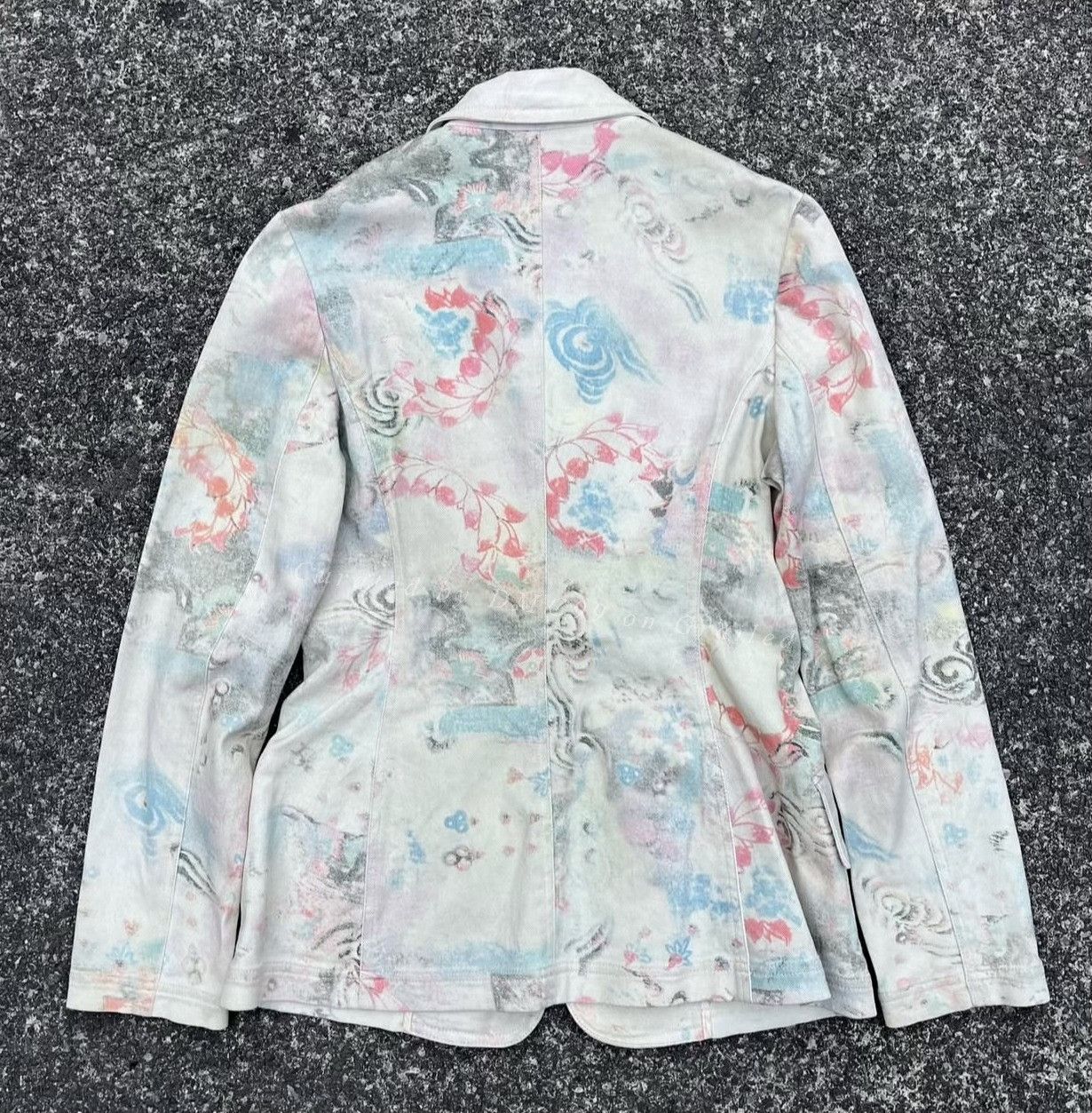 Vintage Vintage Vivienne Tam 1990s Abstract Coat Size M / US 6-8 / IT 42-44 - 2 Thumbnail