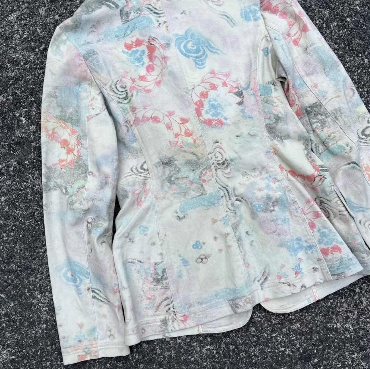 Vintage Vintage Vivienne Tam 1990s Abstract Coat Size M / US 6-8 / IT 42-44 - 8 Thumbnail