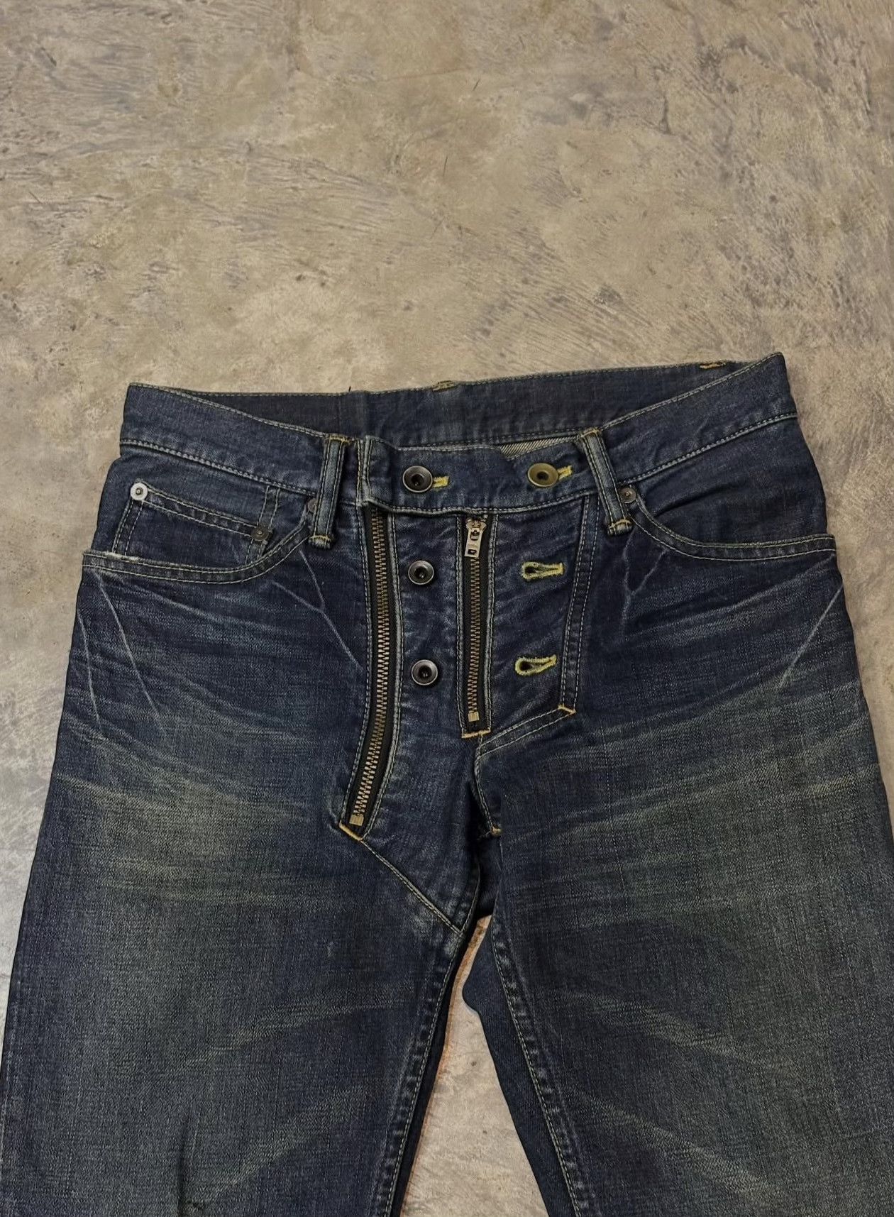 Vintage Vintage LGB 2000s Skull Flare Denim Pants Size US 30 / EU 46 - 3 Thumbnail