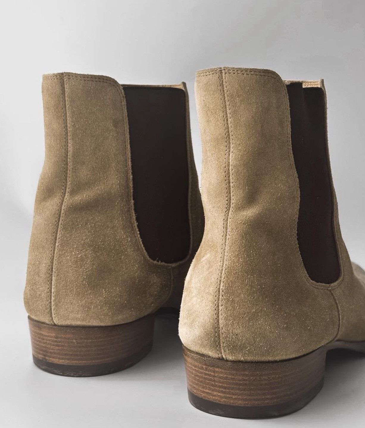 Vintage Vintage 2010s Saint Laurent Wyatt Chelsea Boots Size US 9 / EU 42 - 5 Thumbnail