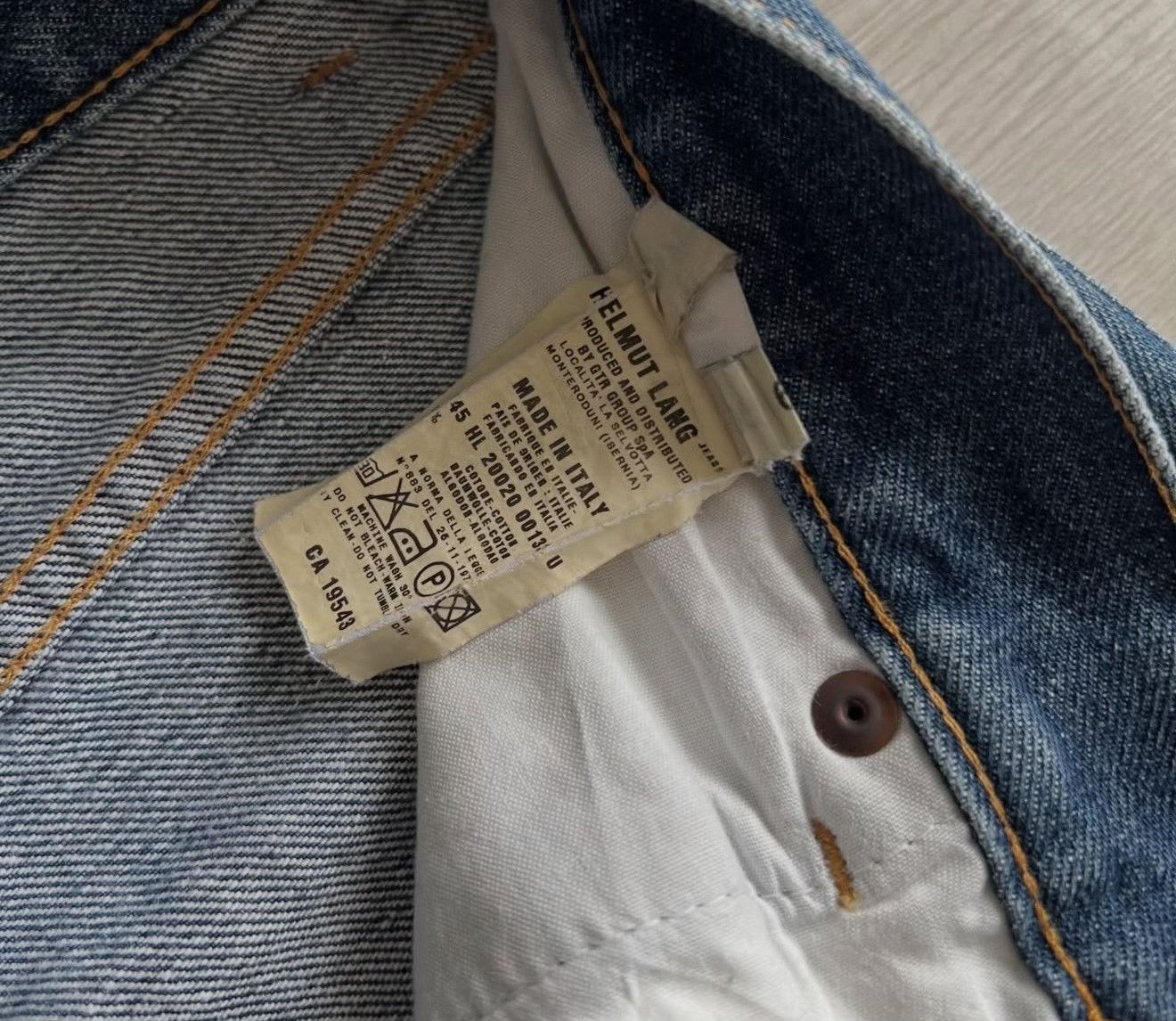 Helmut Lang 1998 Helmut Lang Classic Denim Pant Size US 30 / EU 46 - 6 Thumbnail