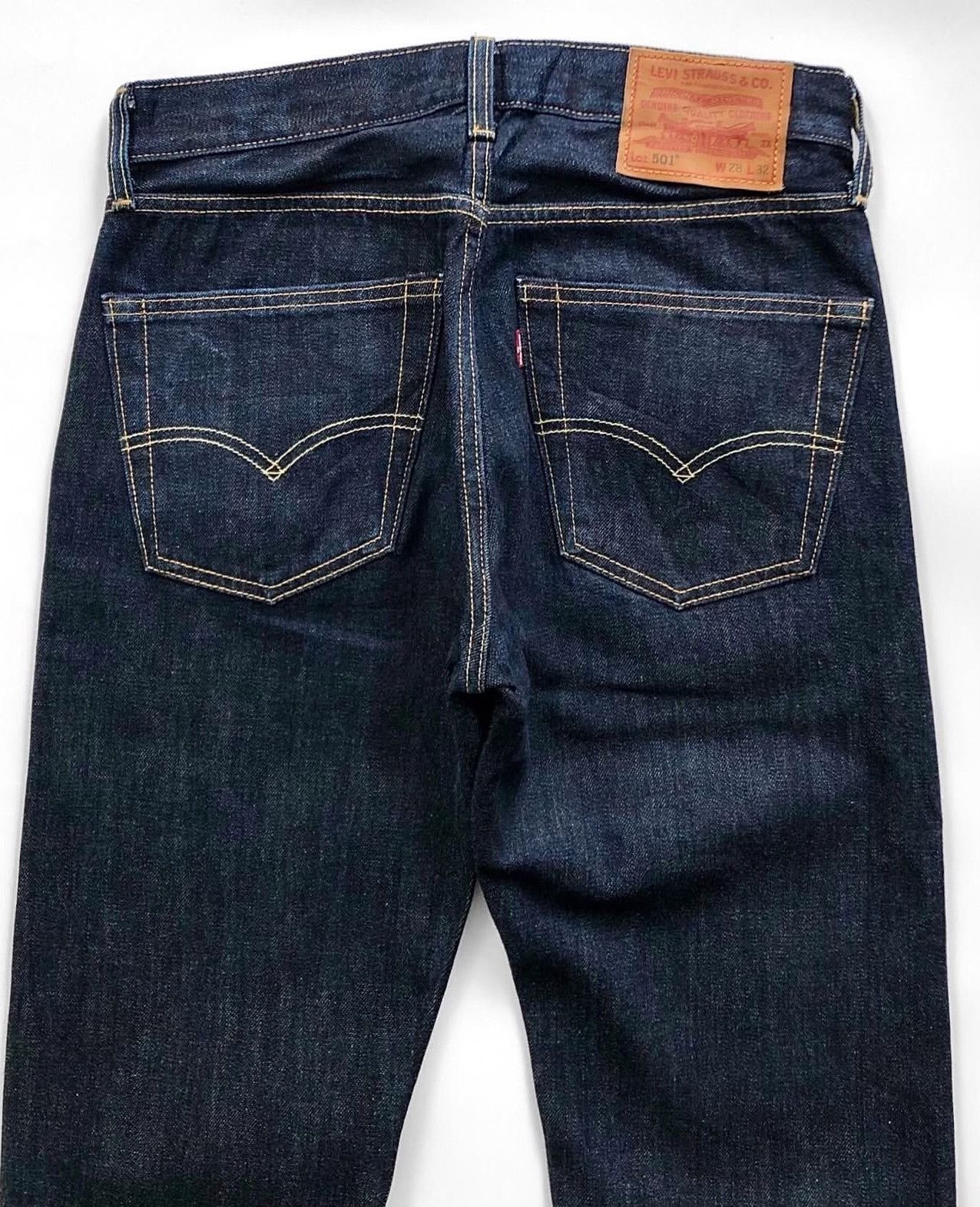 Vintage Levi's 501 Premium Big E 14oz Denim Size US 30 / EU 46 - 7 Thumbnail