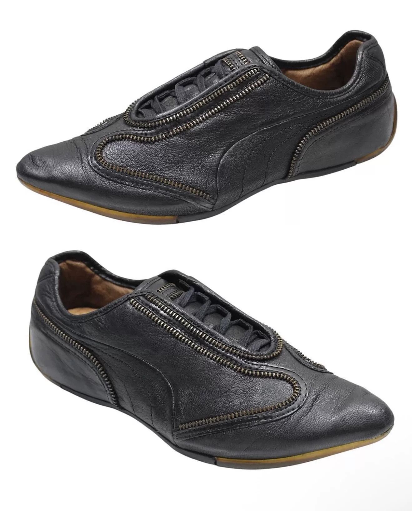 Vintage 2006 Alexander McQueen x Puma Zipper Low Trainers Size US 8 / EU 41 - 6 Thumbnail