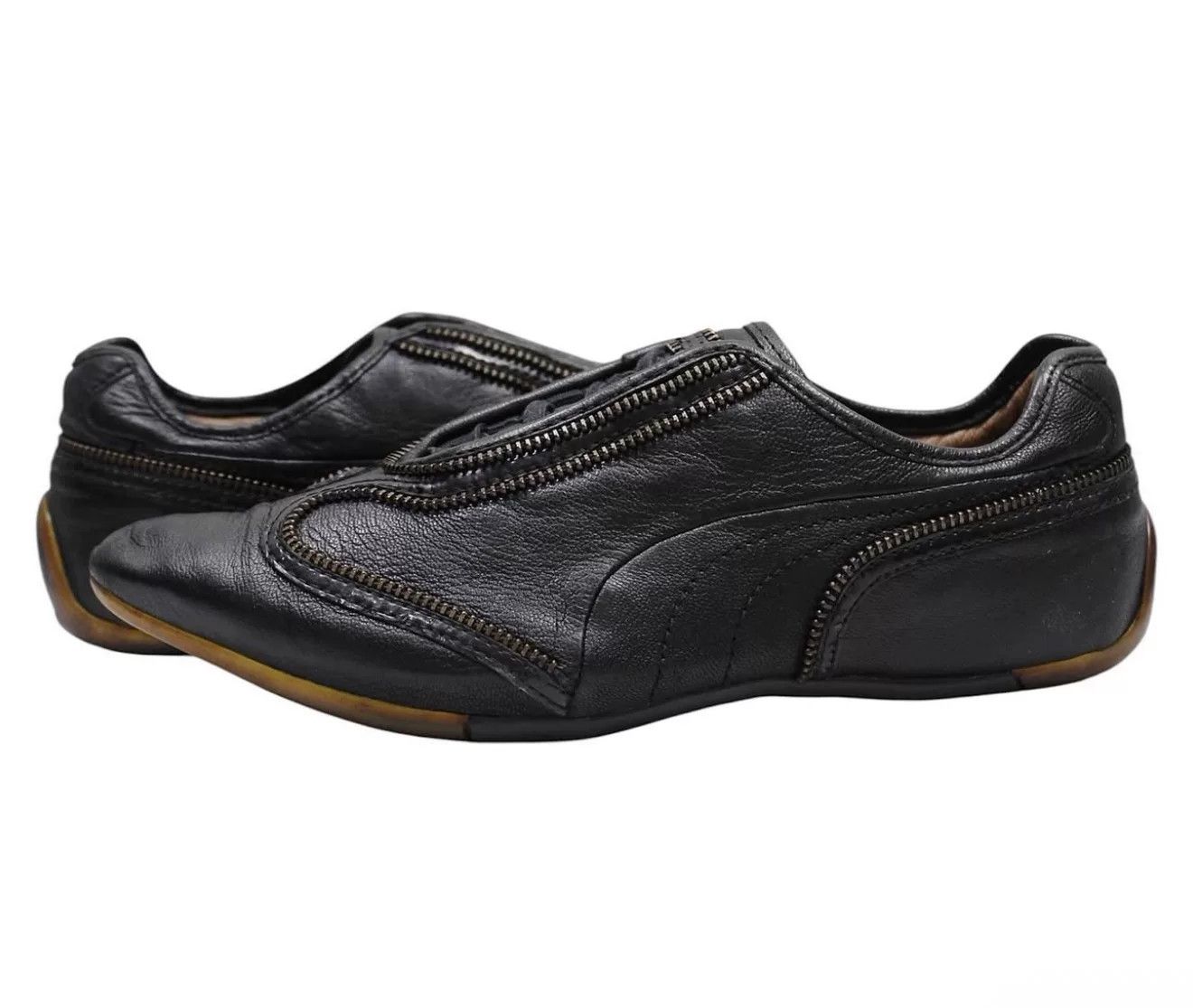 Vintage 2006 Alexander McQueen x Puma Zipper Low Trainers Size US 8 / EU 41 - 4 Thumbnail