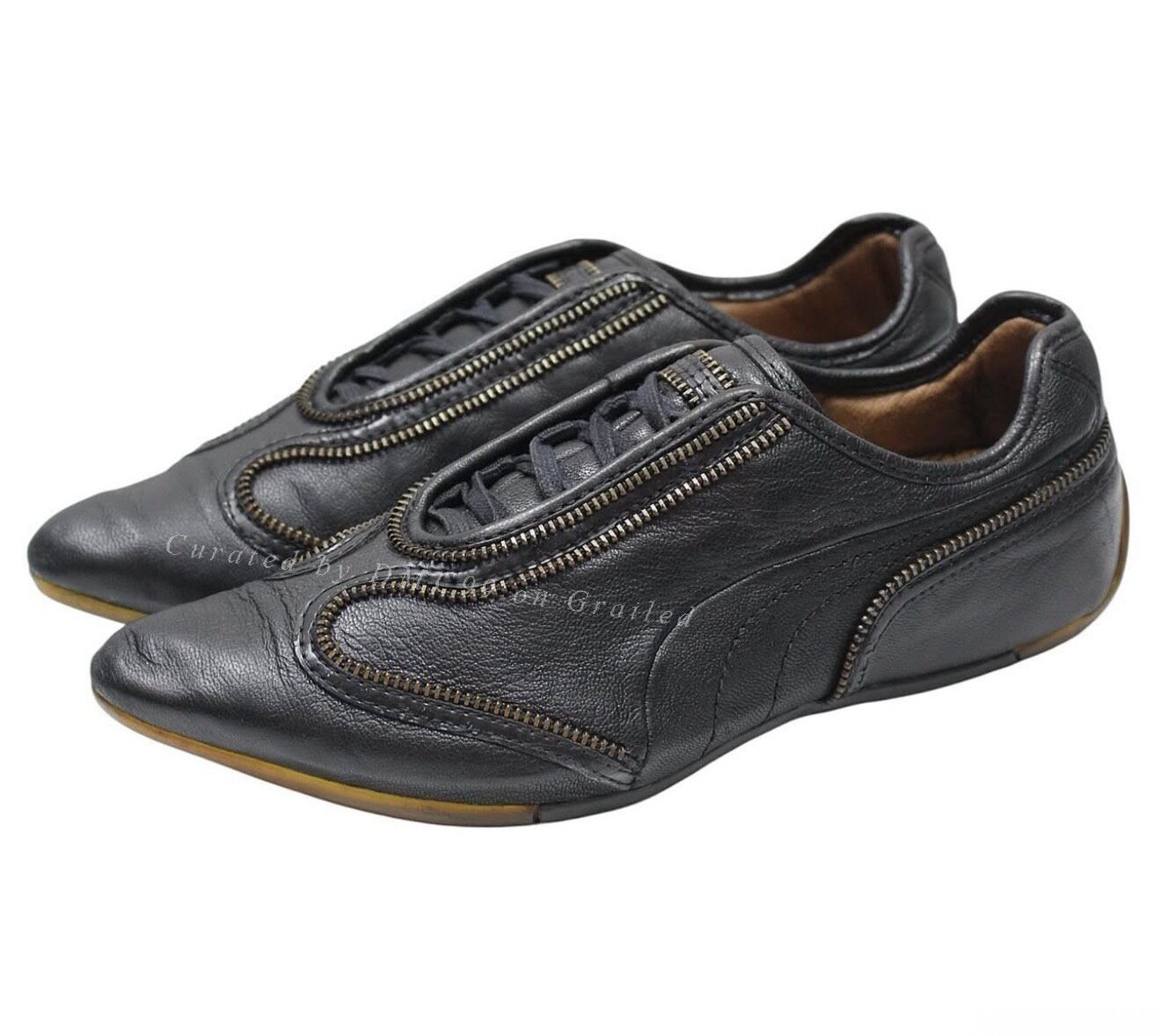 Vintage 2006 Alexander McQueen x Puma Zipper Low Trainers Size US 8 / EU 41 - 2 Thumbnail