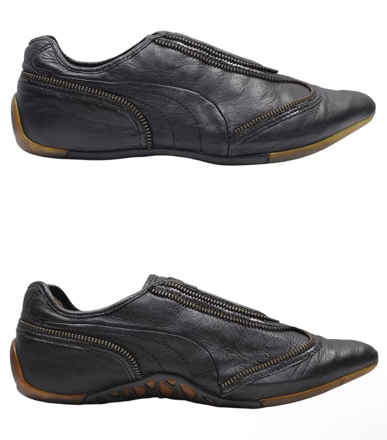 Vintage 2006 Alexander McQueen x Puma Zipper Low Trainers Size US 8 / EU 41 - 3 Thumbnail