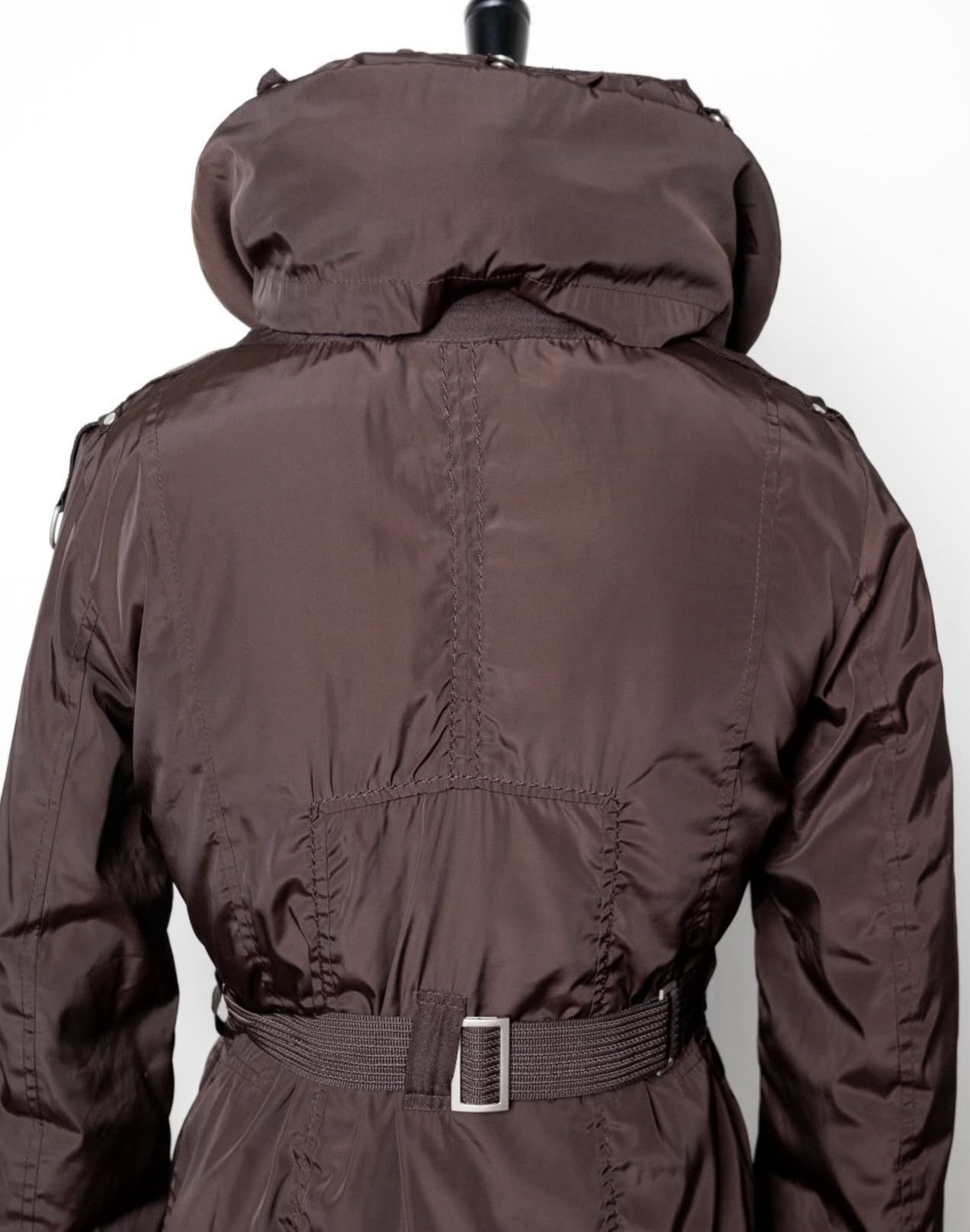 Vintage Vintage Marithé + François Girbaud Brown Down Jacket Size M / US 6-8 / IT 42-44 - 2 Thumbnail