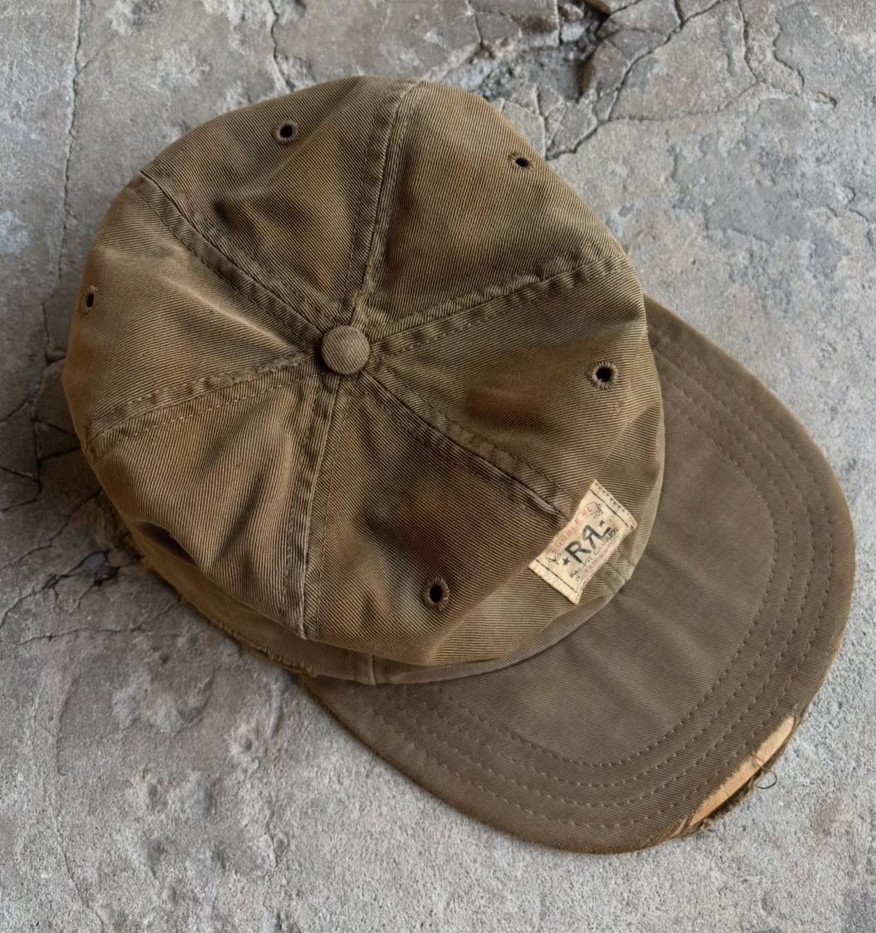 Vintage Vintage 1990s Double RL Ralph Lauren Hat Size ONE SIZE - 3 Thumbnail