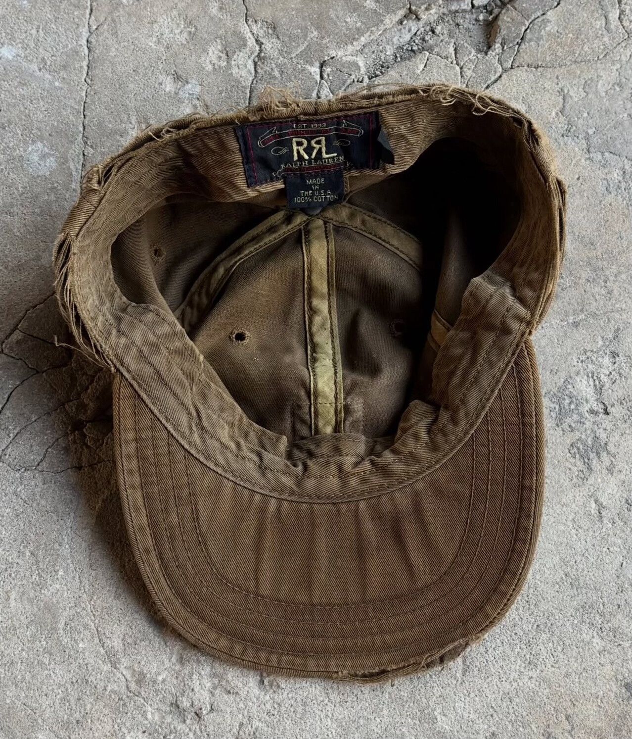 Vintage Vintage 1990s Double RL Ralph Lauren Hat Size ONE SIZE - 5 Thumbnail