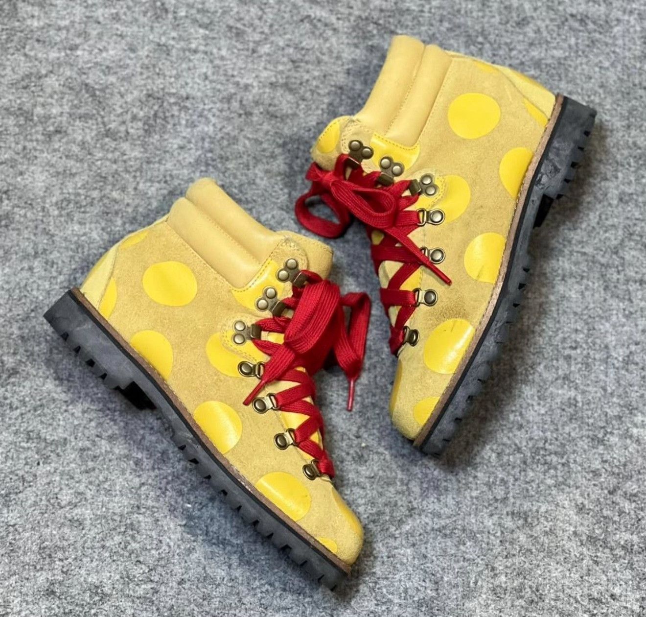 Vintage Adidas Jeremy Scott JS Polka Dots Boot Size US 8 / EU 41 - 5 Thumbnail