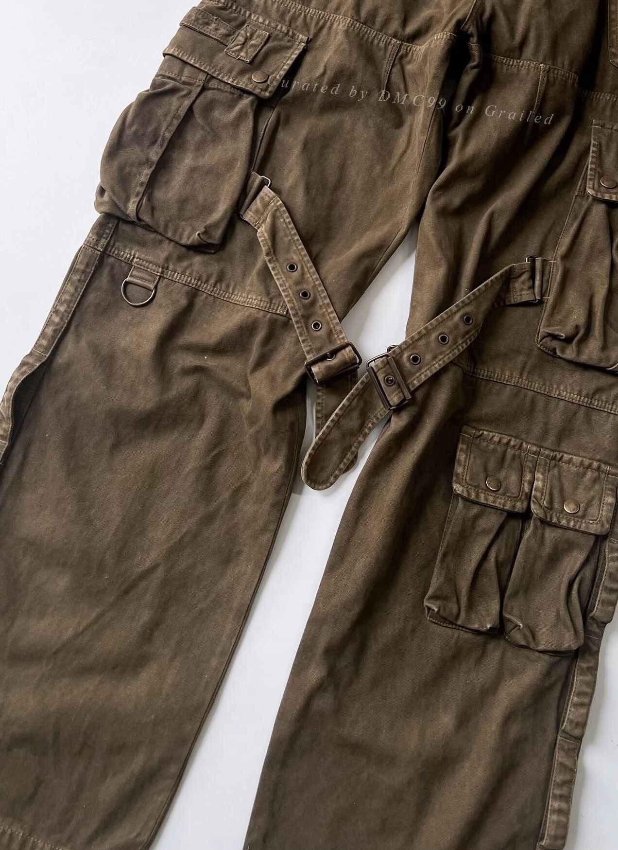 Vintage Vintage 2000s Moleskin Bondage Cargo Pant Size US 30 / EU 46 - 5 Thumbnail