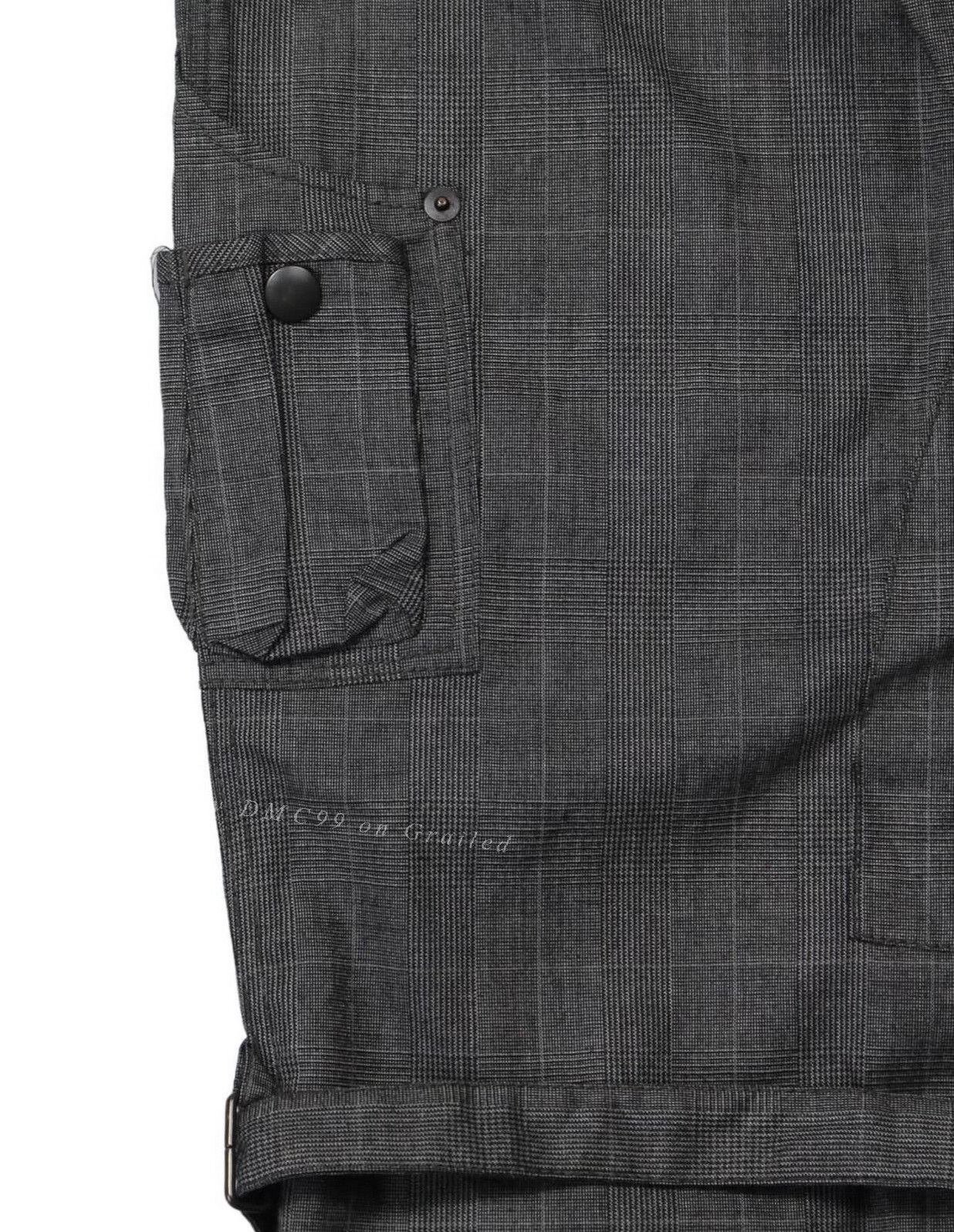 Vintage Vintage TÊTE HOMME 2000s 9 Pockets Cargo Pants Size US 30 / EU 46 - 5 Thumbnail