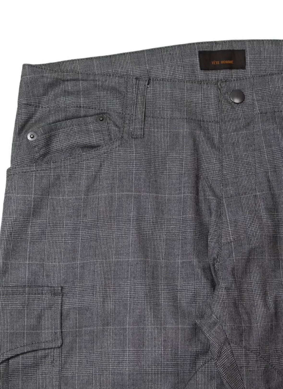 Vintage Vintage TÊTE HOMME 2000s 9 Pockets Cargo Pants Size US 30 / EU 46 - 4 Thumbnail