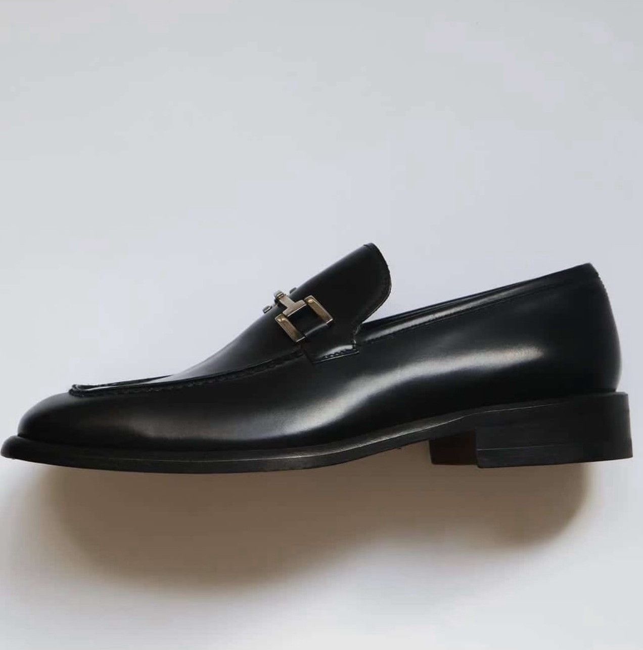 Vintage Vintage Gucci Buckle Square-Toe Loafers Size US 8 / EU 41 - 2 Thumbnail