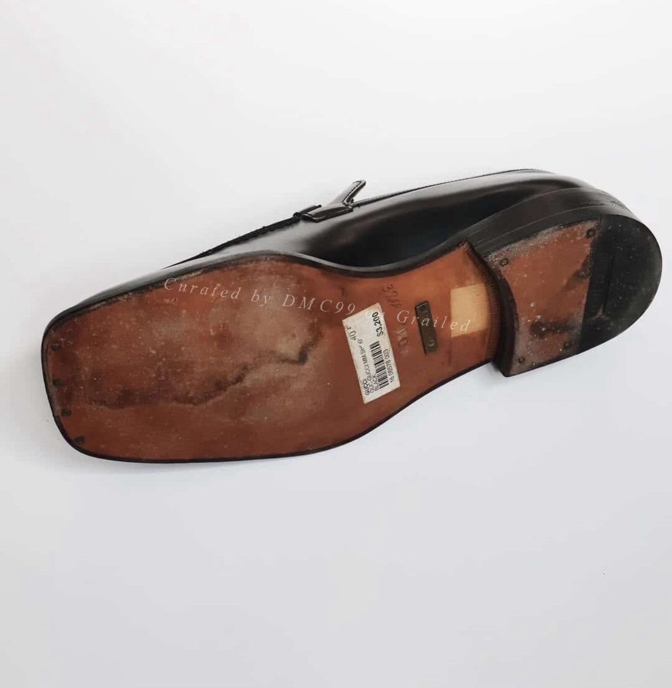 Vintage Vintage Gucci Buckle Square-Toe Loafers Size US 8 / EU 41 - 3 Thumbnail