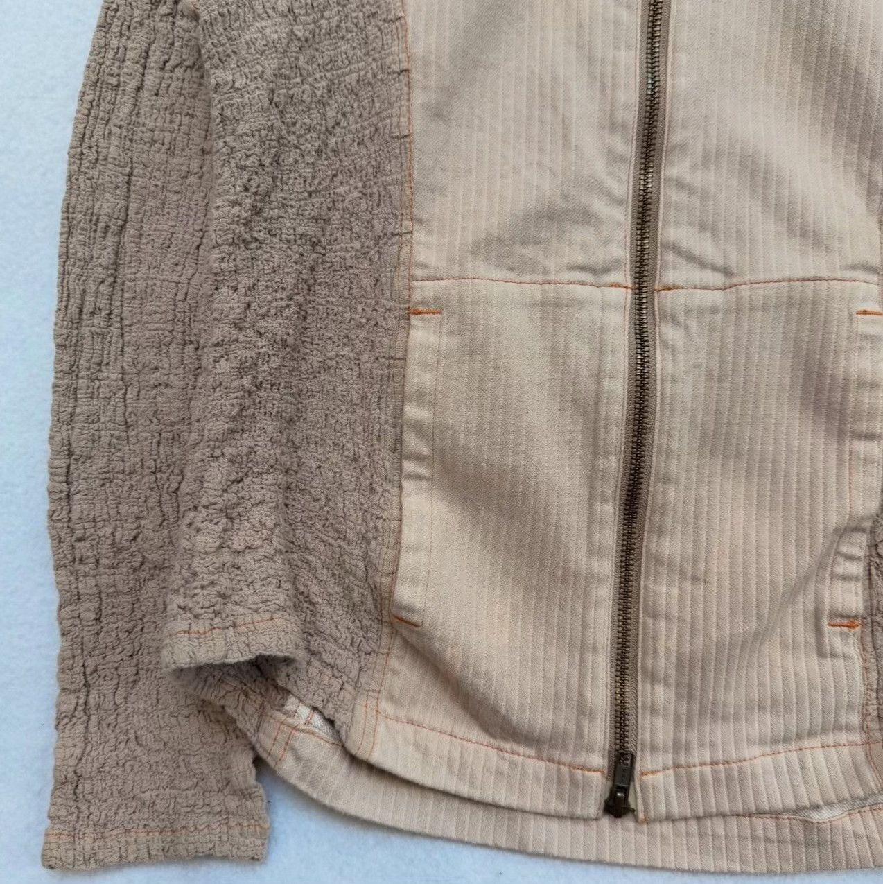 Vintage Vintage Issey Miyake Textured Zip Jacket Size M / US 6-8 / IT 42-44 - 4 Thumbnail