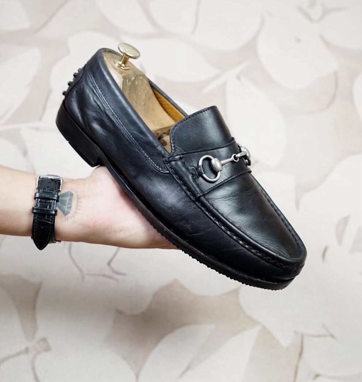 Vintage Vintage Balenciaga 90s-00s Calfskin Derby Shoes Size US 8 / EU 41 - 8 Thumbnail